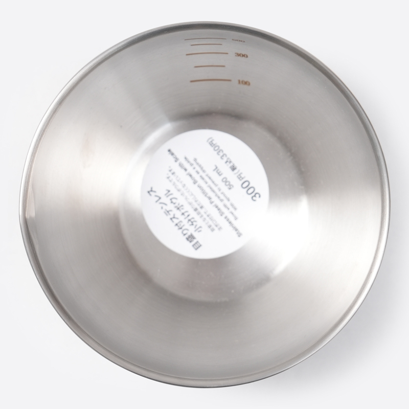 SP 不鏽鋼帶刻度碗/500ml