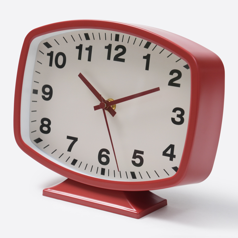 SP 電池式桌鐘/紅