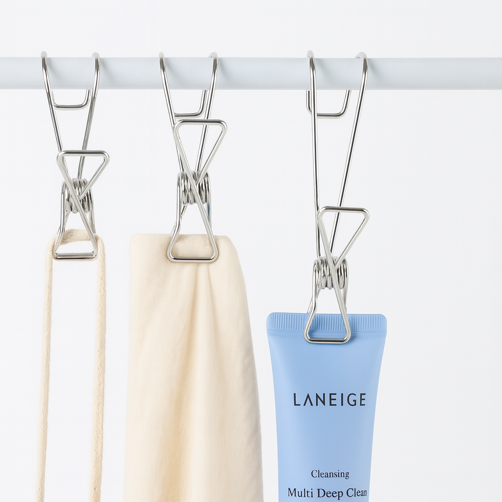 【綠印生活】短尾不鏽鋼 S 掛勾｜堅固耐用 (5入組)