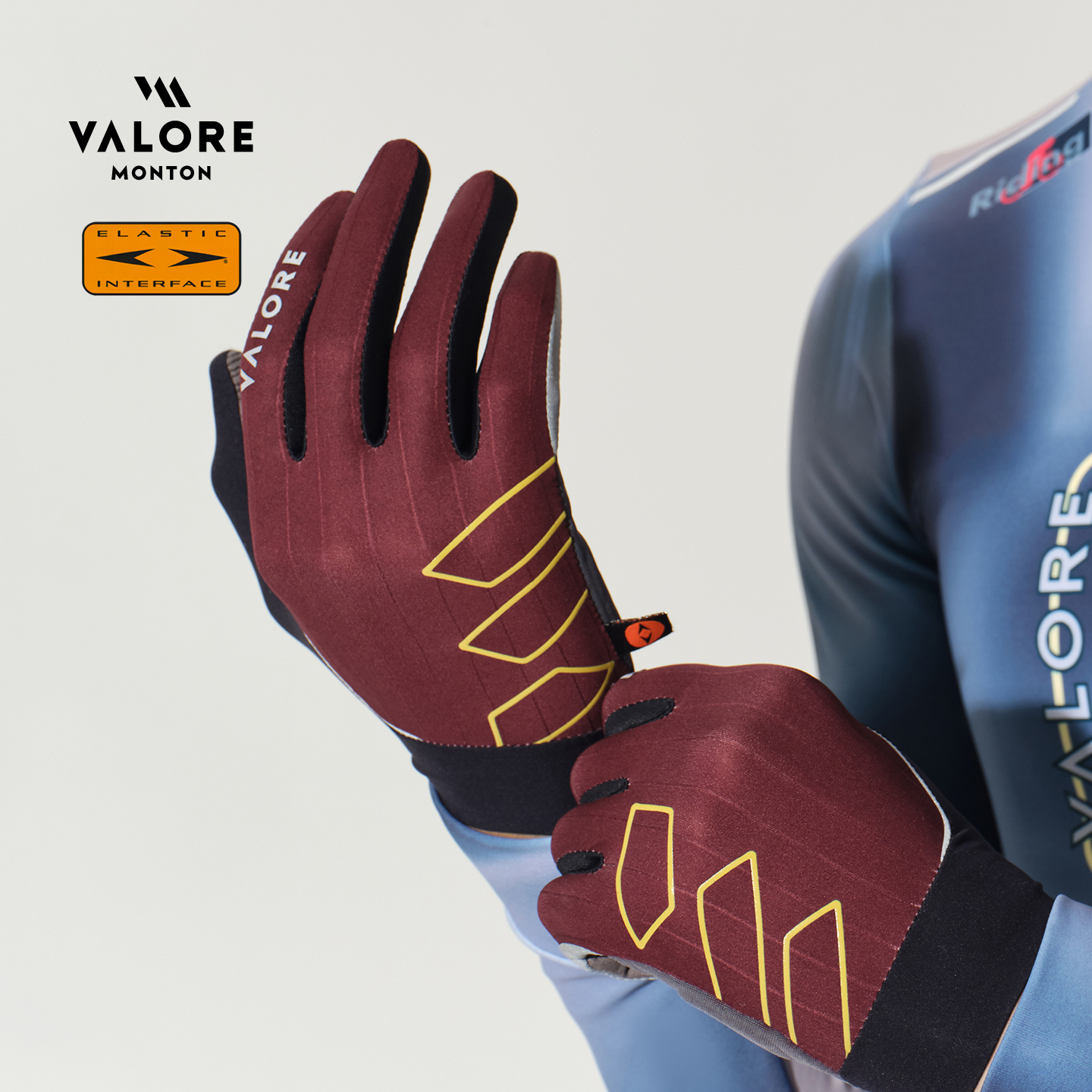 AOE箭影酒紅長指手套