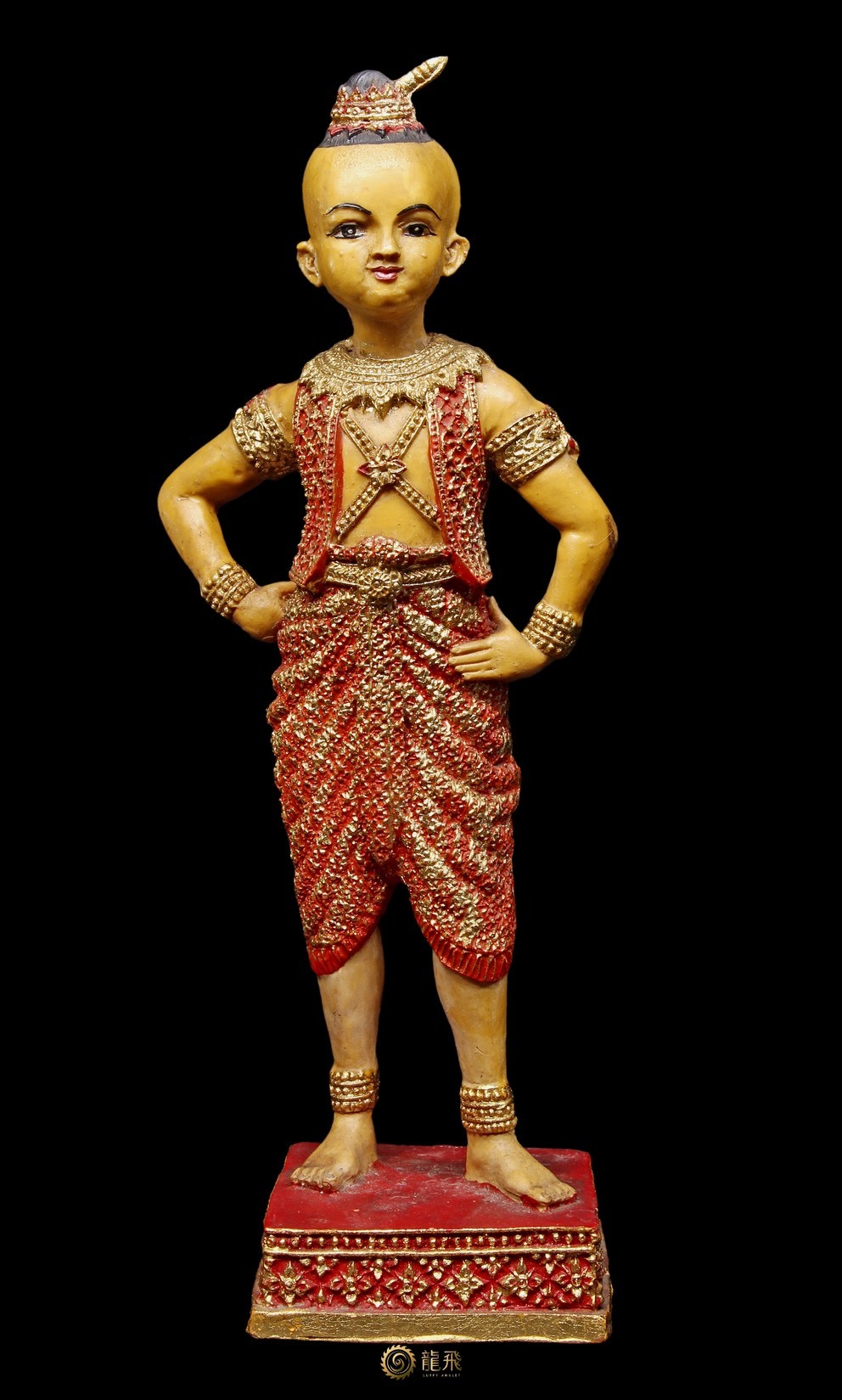 極度稀有真品天童古曼—阿贊仲猜吉力佛歷2520-2524年