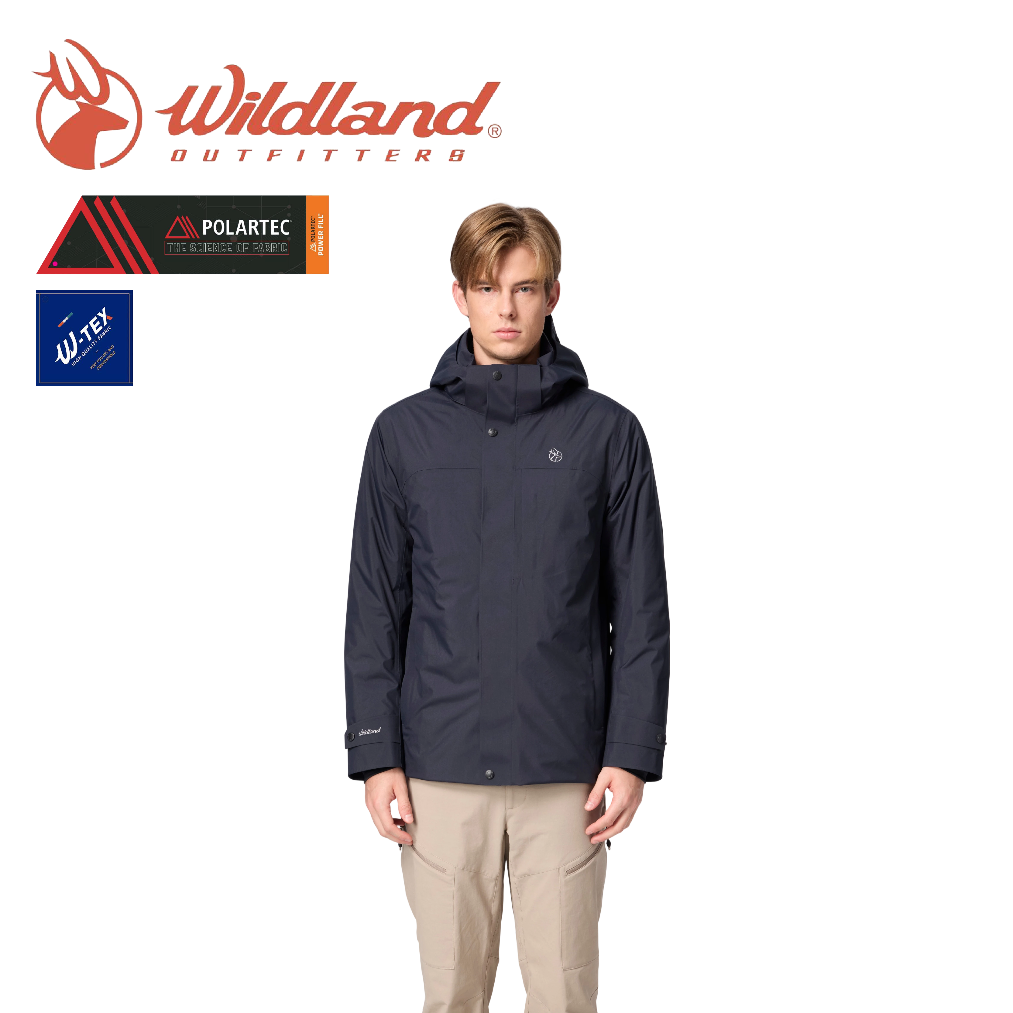 Wildland 荒野 Polartec輕量防水外套 男款(3色) 05WB32906