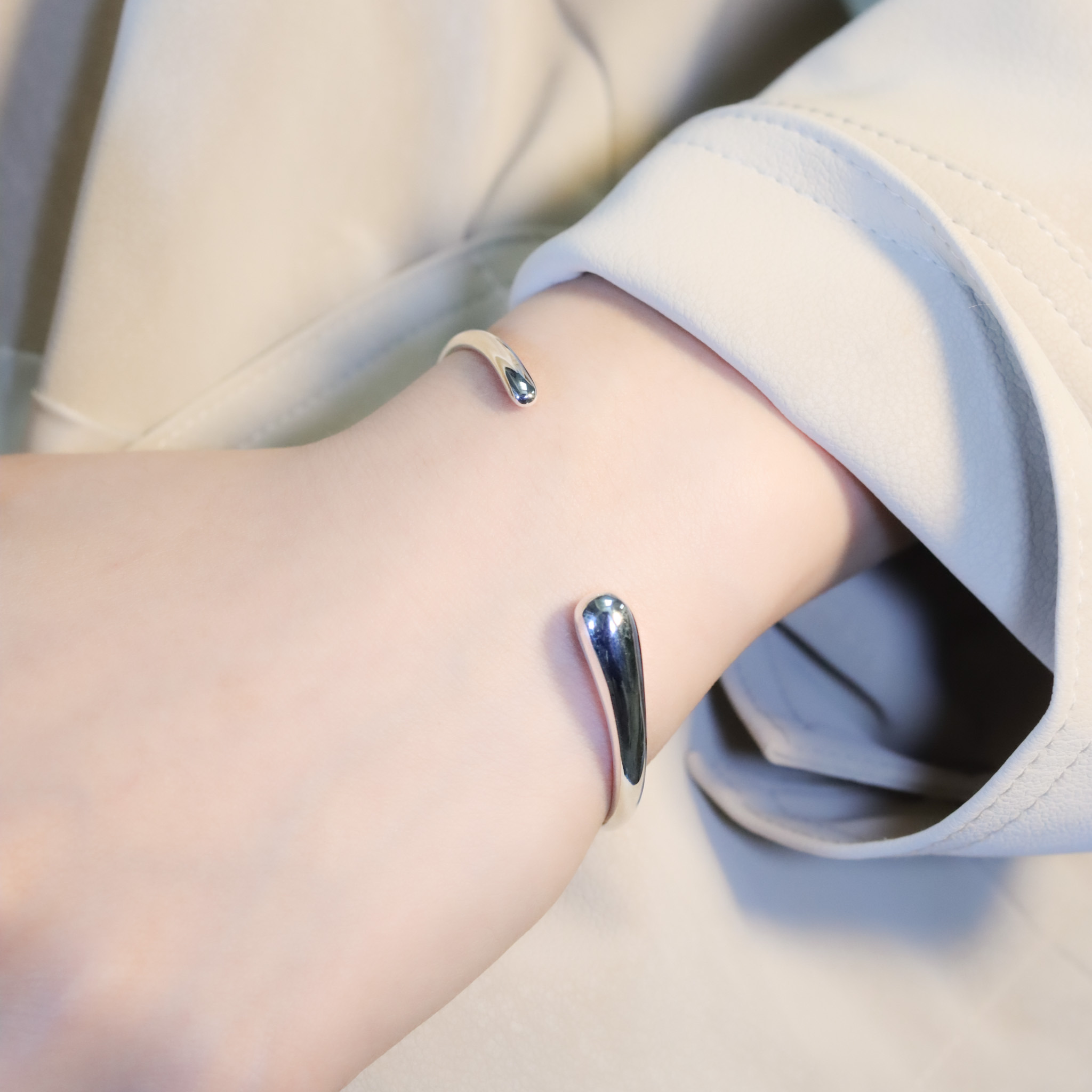 | 925純銀丨日漸瞭解手鐲  | BR1454 |