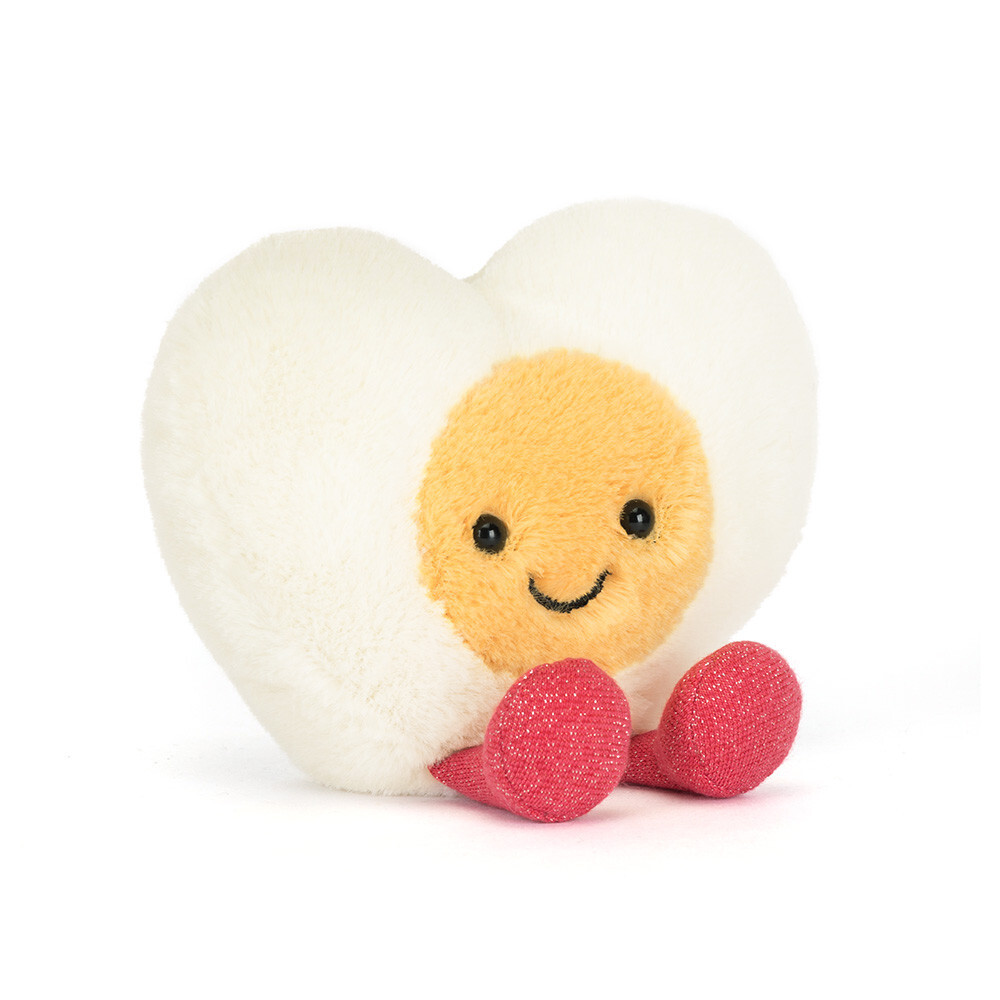 JELLYCAT Amuseables Heart Boiled Egg