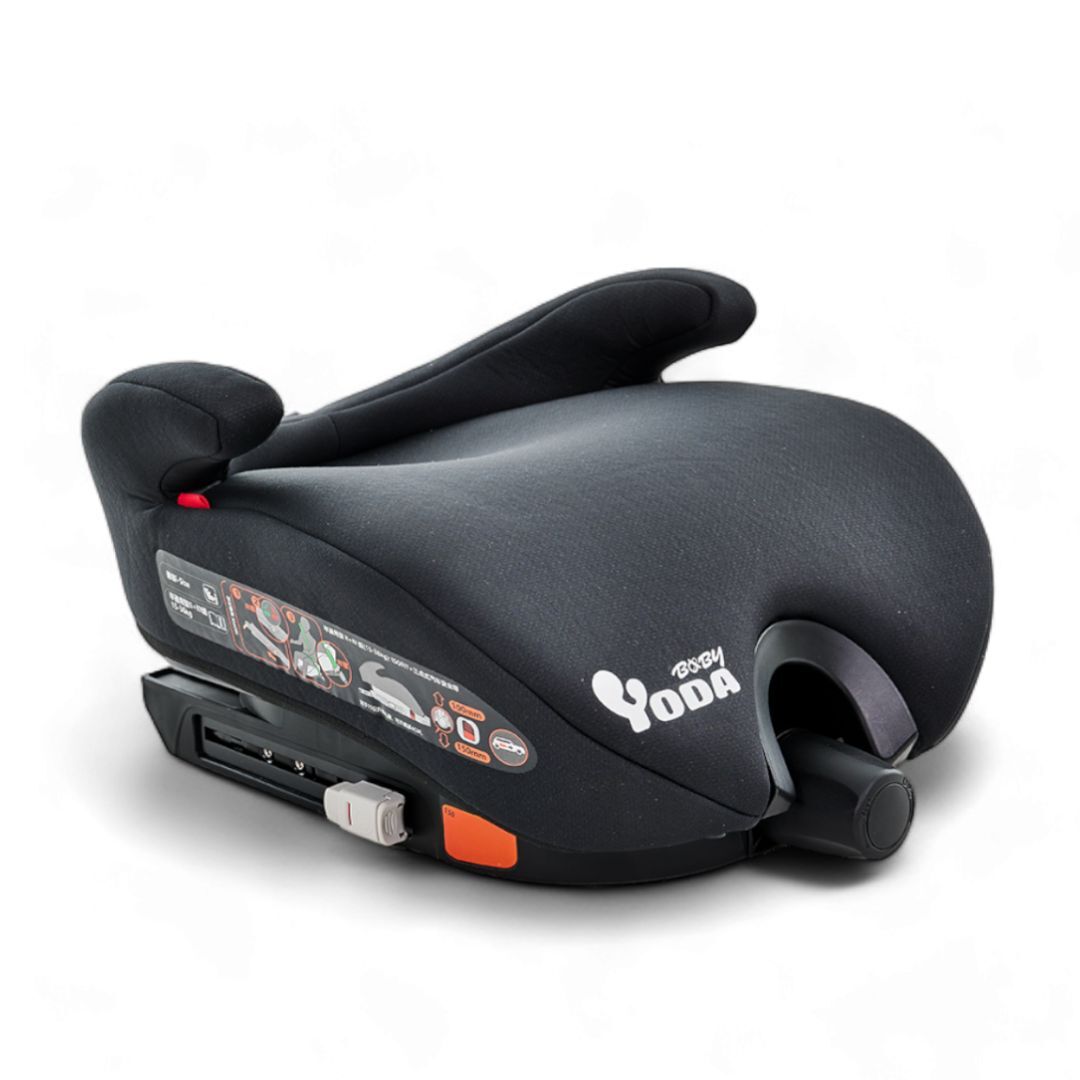YODA 汽車安全座椅／增高墊：3-12歲一座搞定（安全帶／ISO-FIX 皆適用）