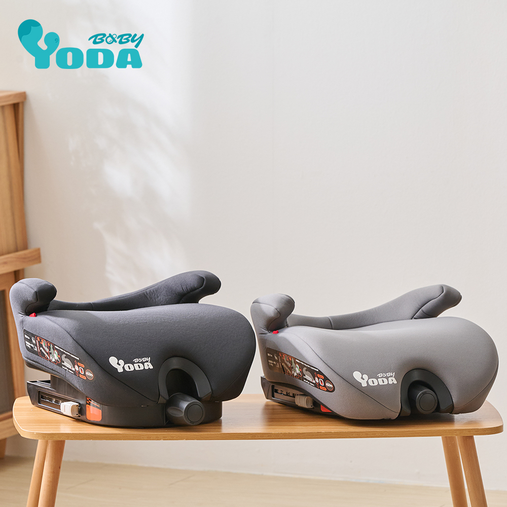 YODA 汽車安全座椅／增高墊：3-12歲一座搞定（安全帶／ISO-FIX 皆適用）