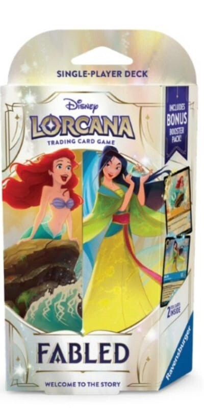 迪士尼LORCANA卡牌遊戲 起始牌組 - Set9 - FABLED Single player Deck Set B