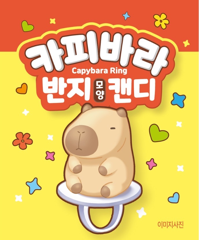 (現貨) 🇰🇷Capybara 水豚介子糖