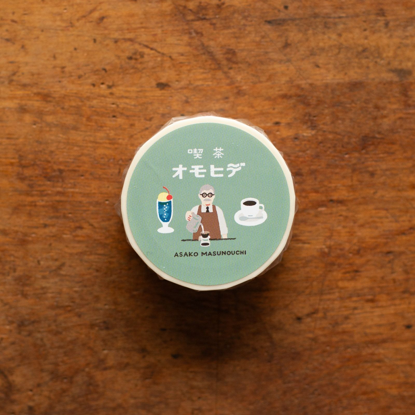 手紙社 x 升ノ内朝子｜復古喫茶店 紙膠帶 / 手紙社 / JAPAN