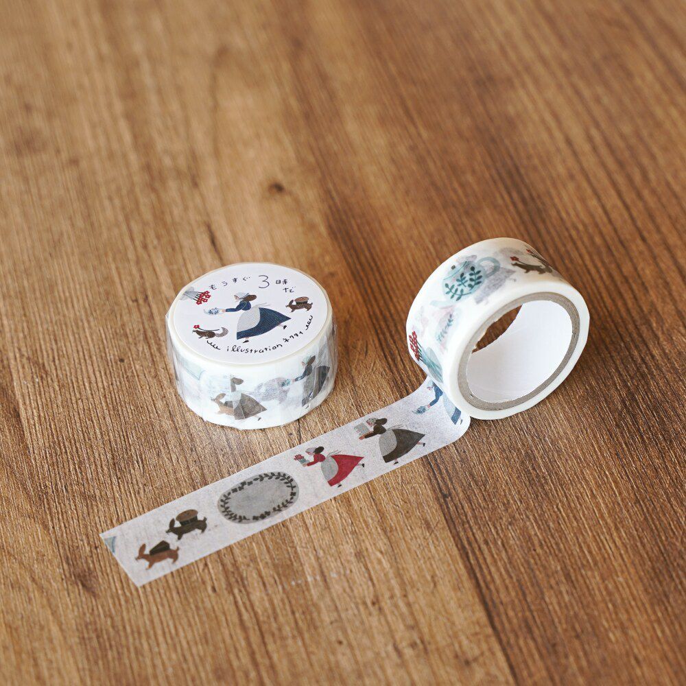 手紙社 x ネクタイ｜快三點了 紙膠帶 / 手紙社 / JAPAN