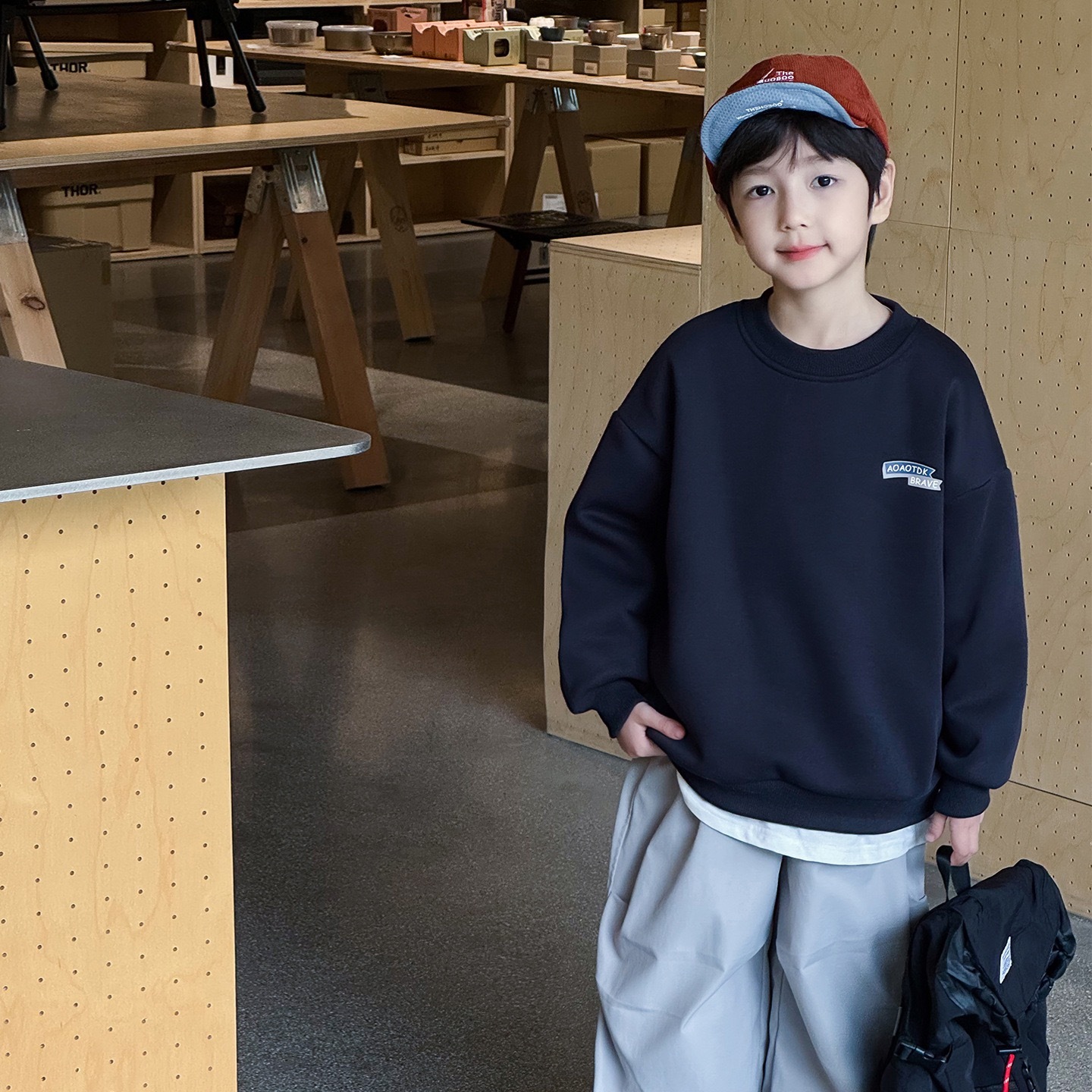 山系一體絨保暖上衣