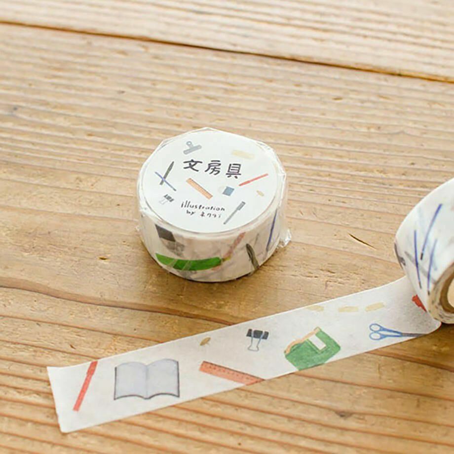 手紙社 x ネクタイ | 文房具 紙膠帶 / 手紙社 / JAPAN