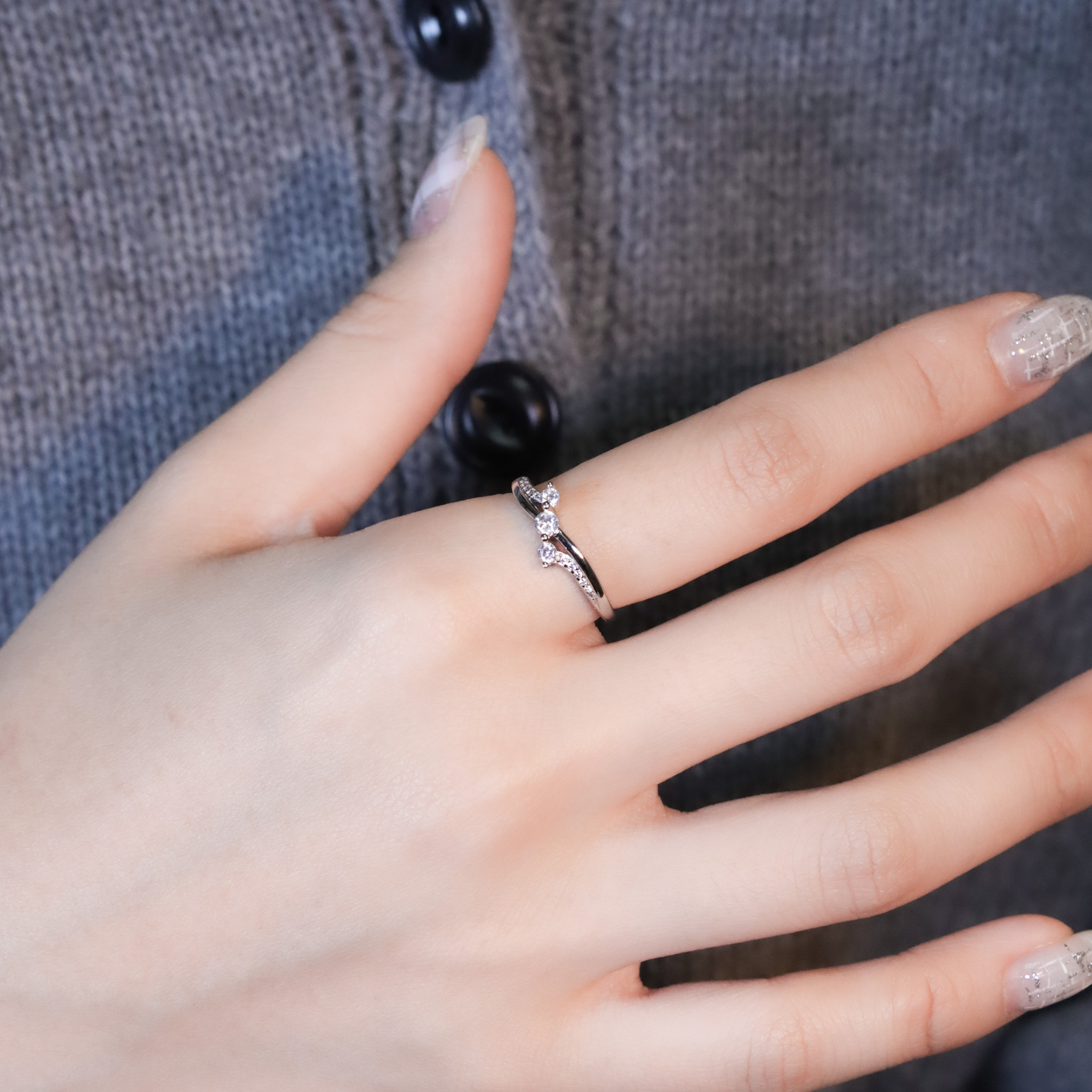 | 925純銀 | 默契戒指 | RI0989 |