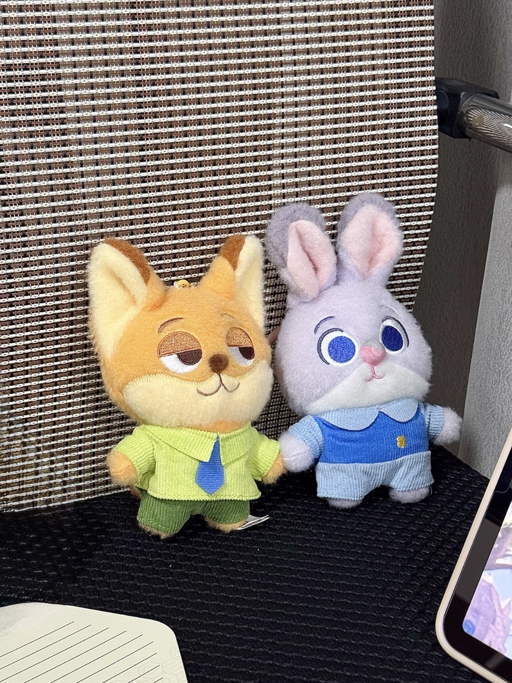 動物方城市 尼克茱蒂吊飾