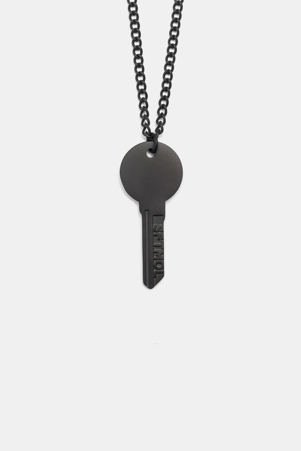 【車庫服飾】RECOVERY SFTMOL鑰匙項鍊 (霧黑)