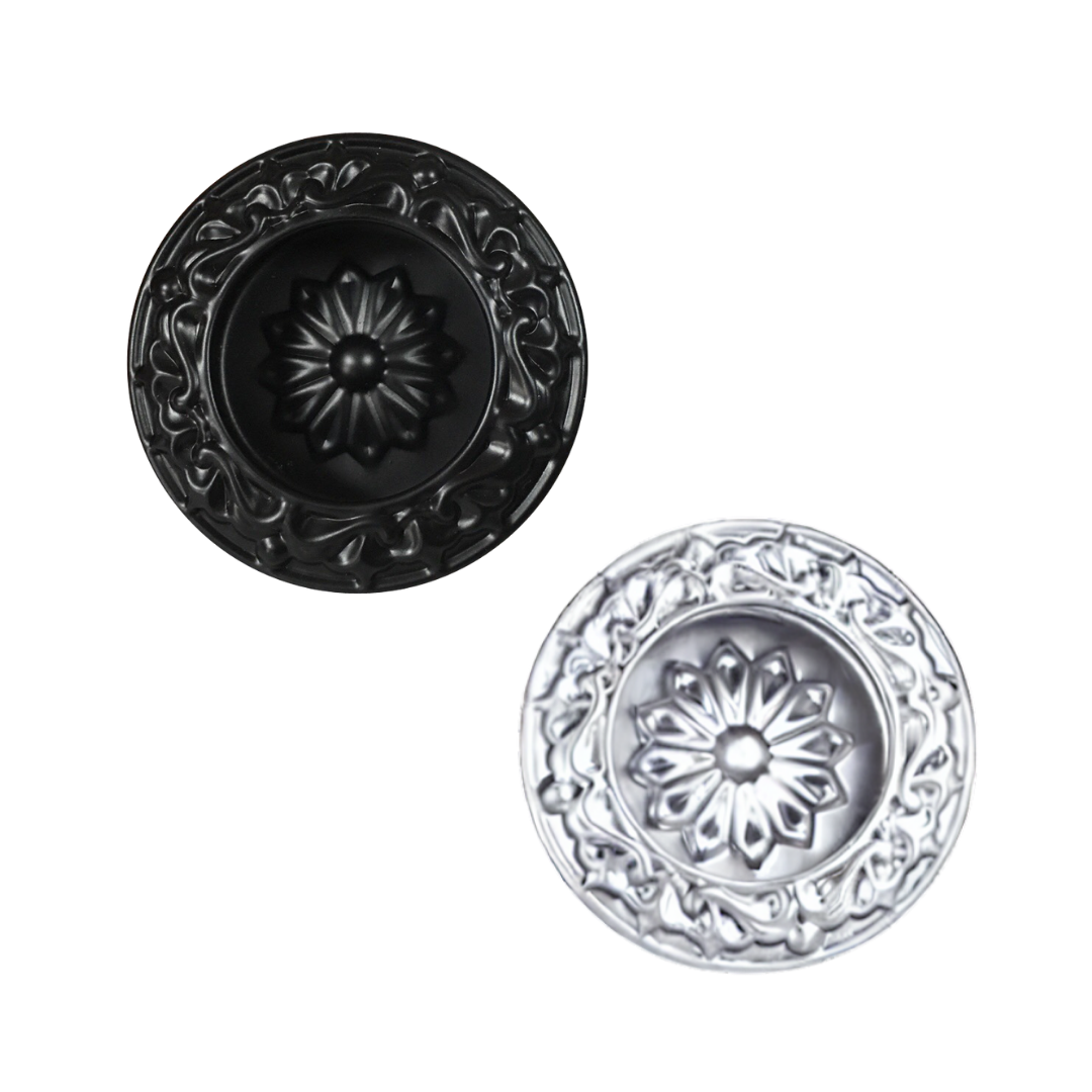 【五金小姐】不鏽鋼崁入式戶引把手 HC3506SS 圓形花紋