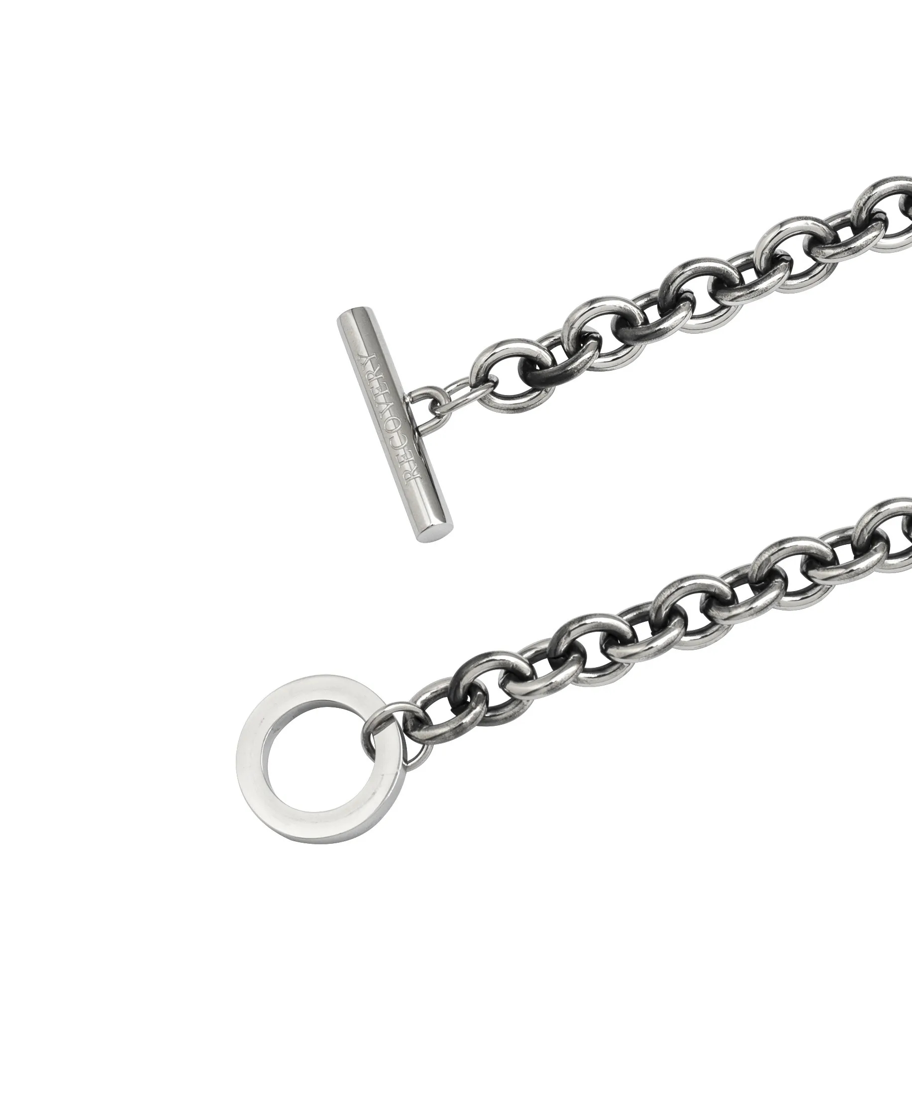 【車庫服飾】RECOVERY 繫環項鍊 (古銀)