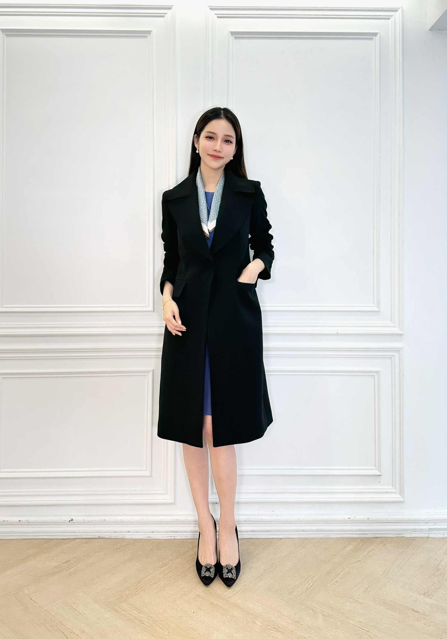 極致顯瘦!單釦風衣外套