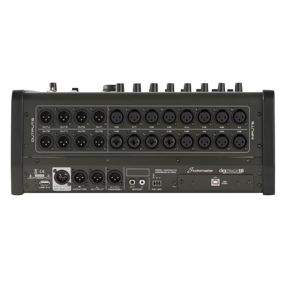 Studiomaster Studiomaster / DigiTrack 18 數位混音器 第 5 張圖片｜三峽錄音 / 音響