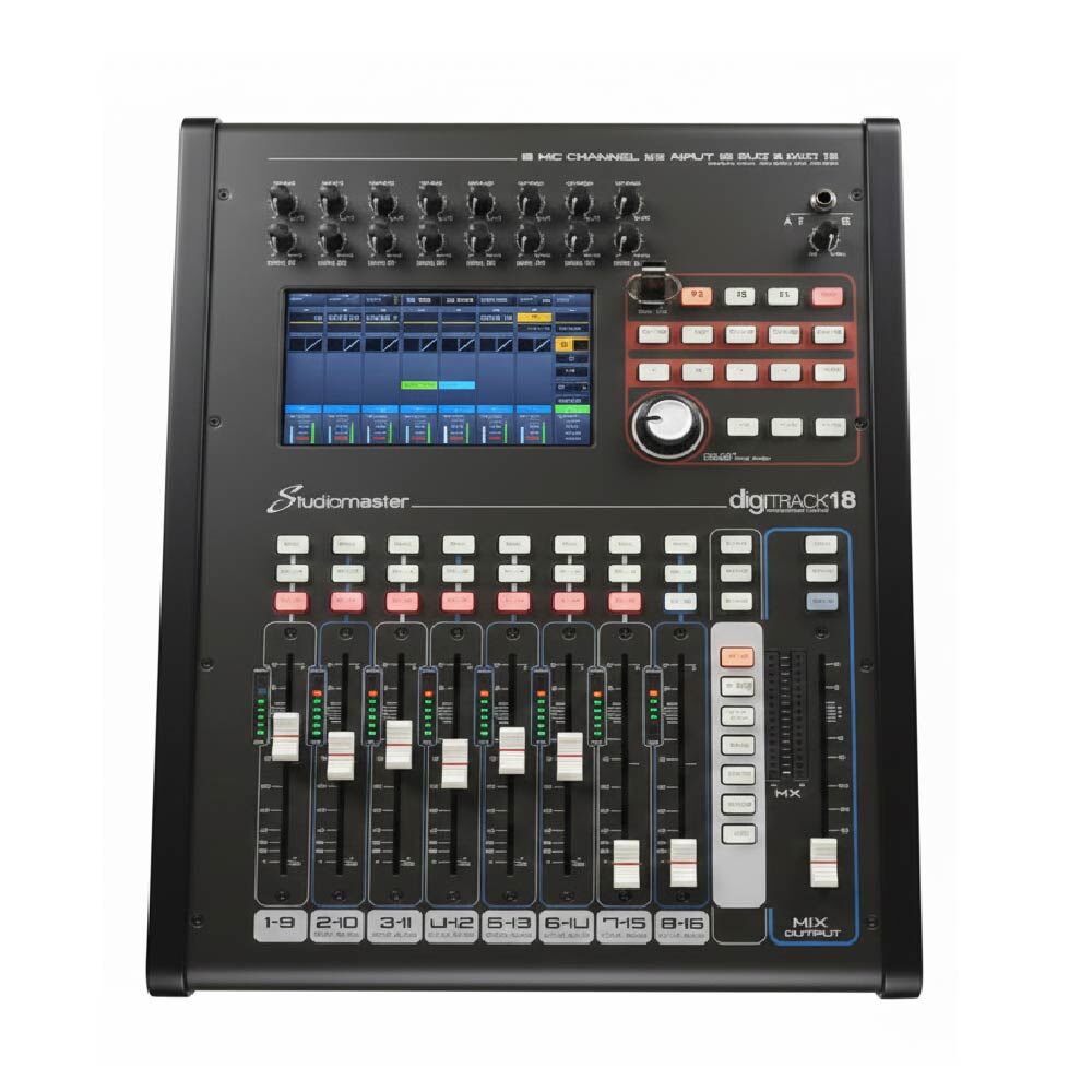 Studiomaster Studiomaster / DigiTrack 18 數位混音器 第 3 張圖片｜三峽錄音 / 音響