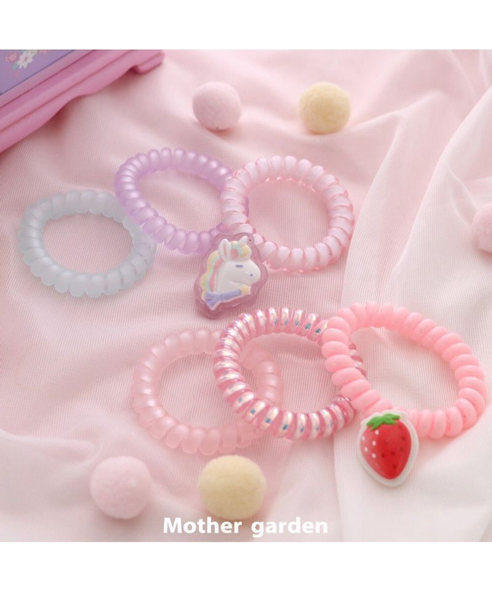 USAMOMO萌兔桃桃 獨角獸 橡膠髮圈 (3入/組)