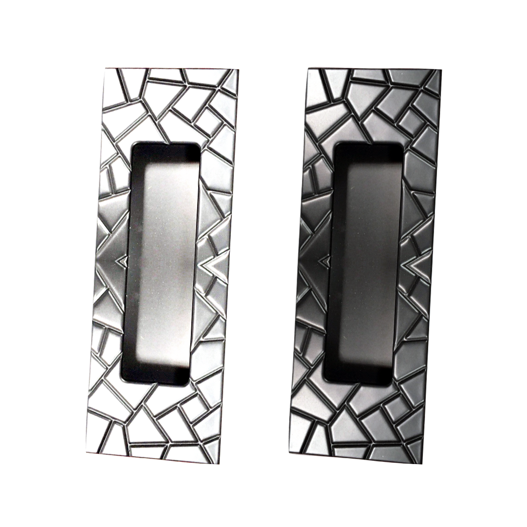 【五金小姐】不鏽鋼崁入式戶引把手 HC2311SS 長型花紋