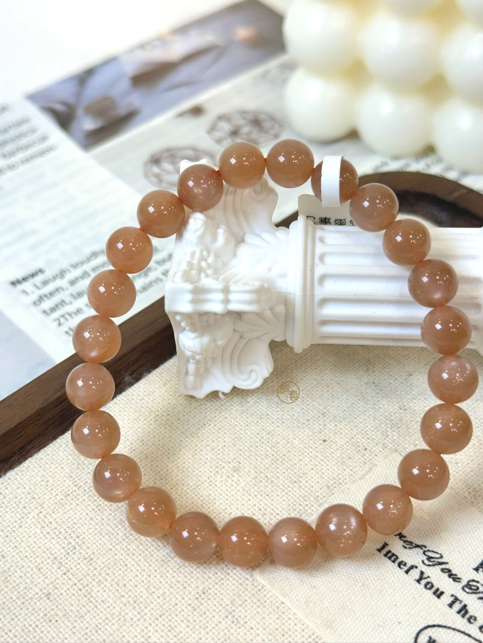 橙月光 8mm｜好心情 × 自信提升 × 柔和磁場