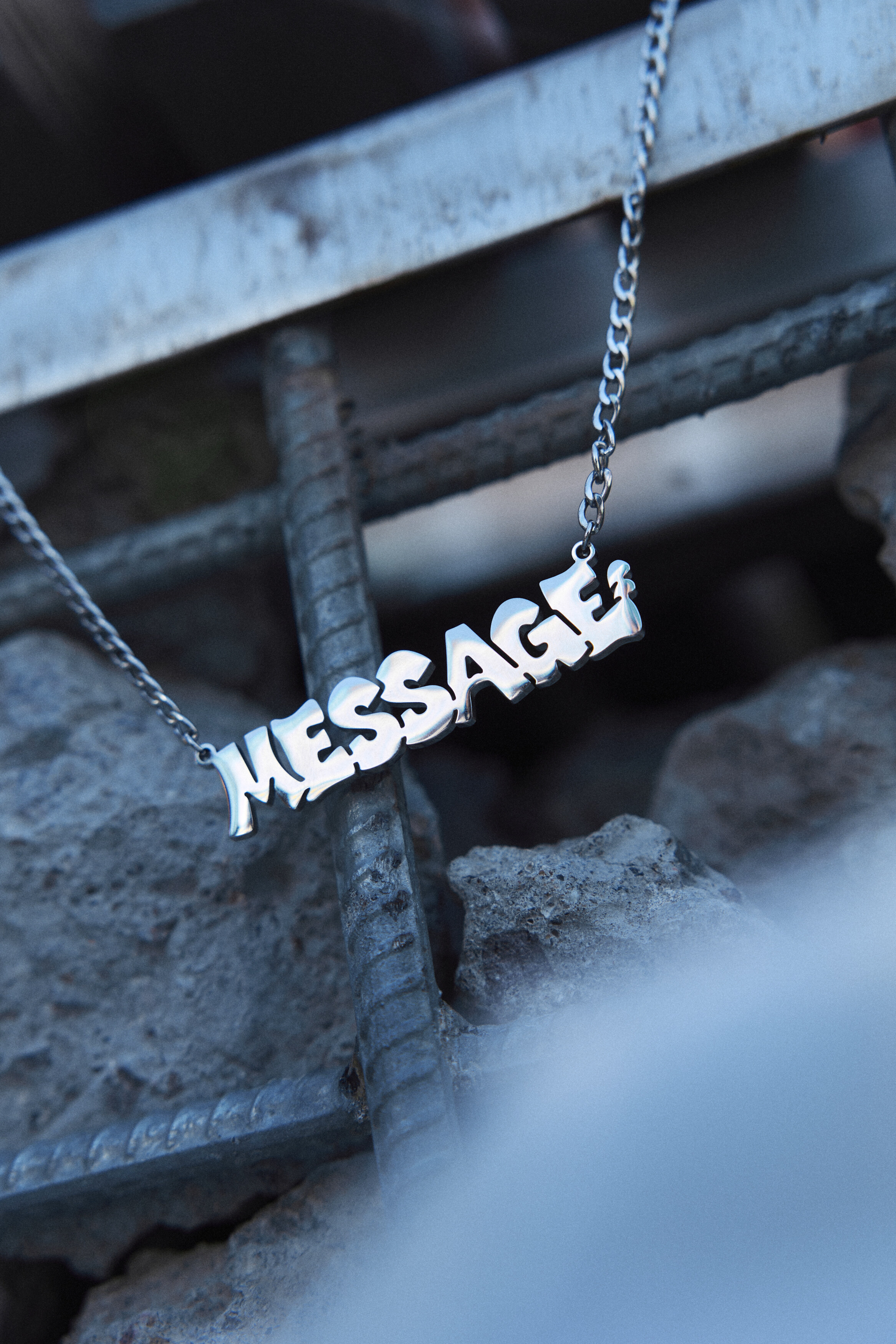 Mess-age x 98 Points - 不鏽鋼項鍊 (預購)