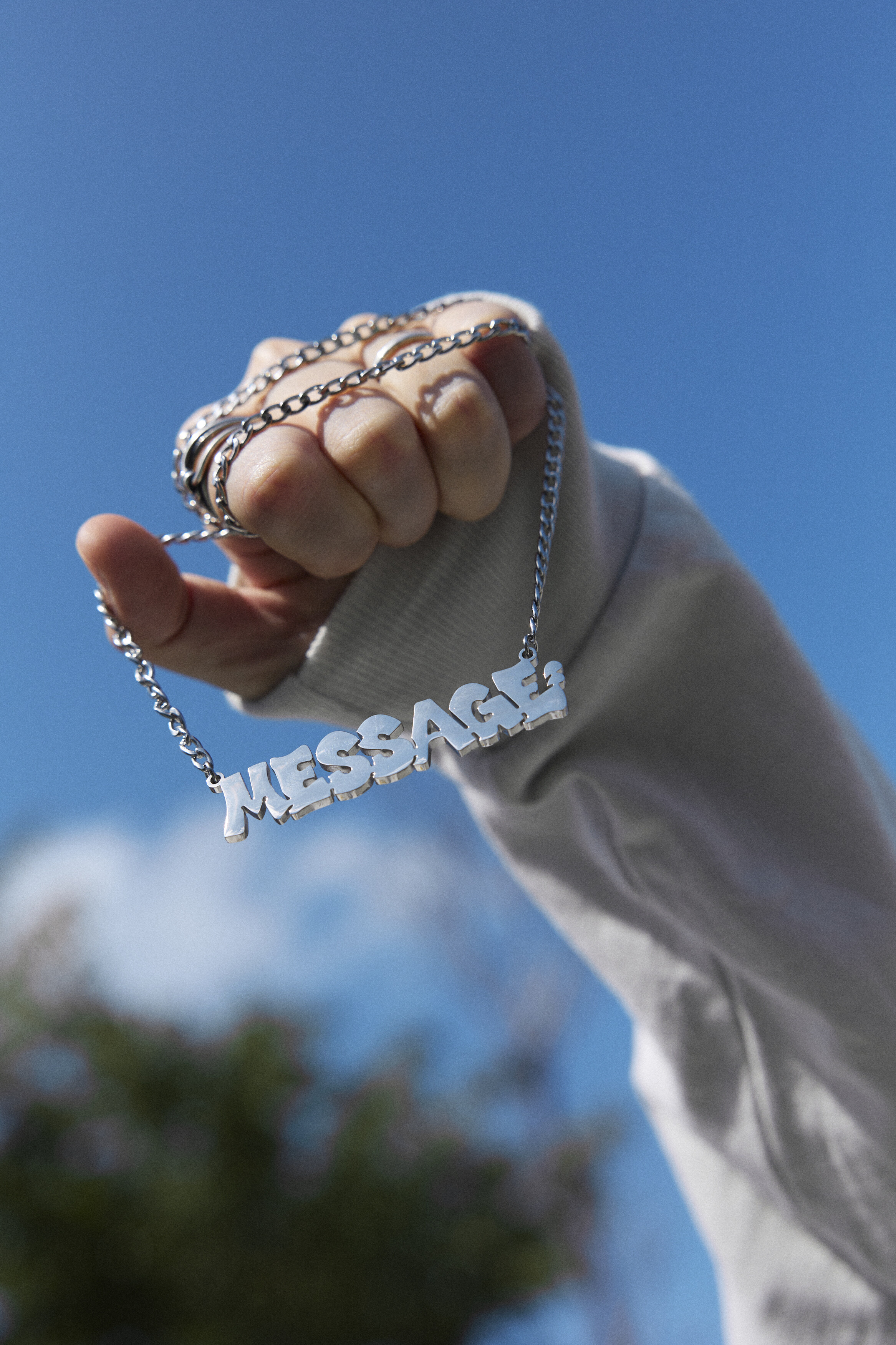 Mess-age x 98 Points - 不鏽鋼項鍊 (預購)