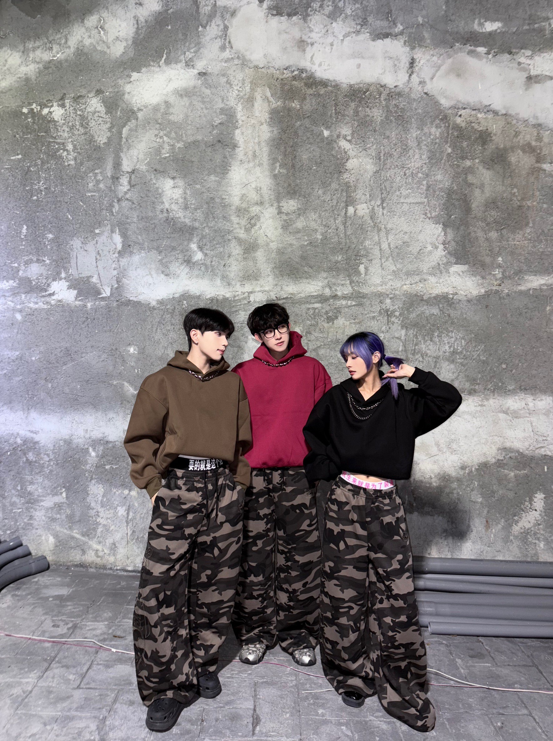 (GOAL) 素色短寬版型帽T Focus 80001