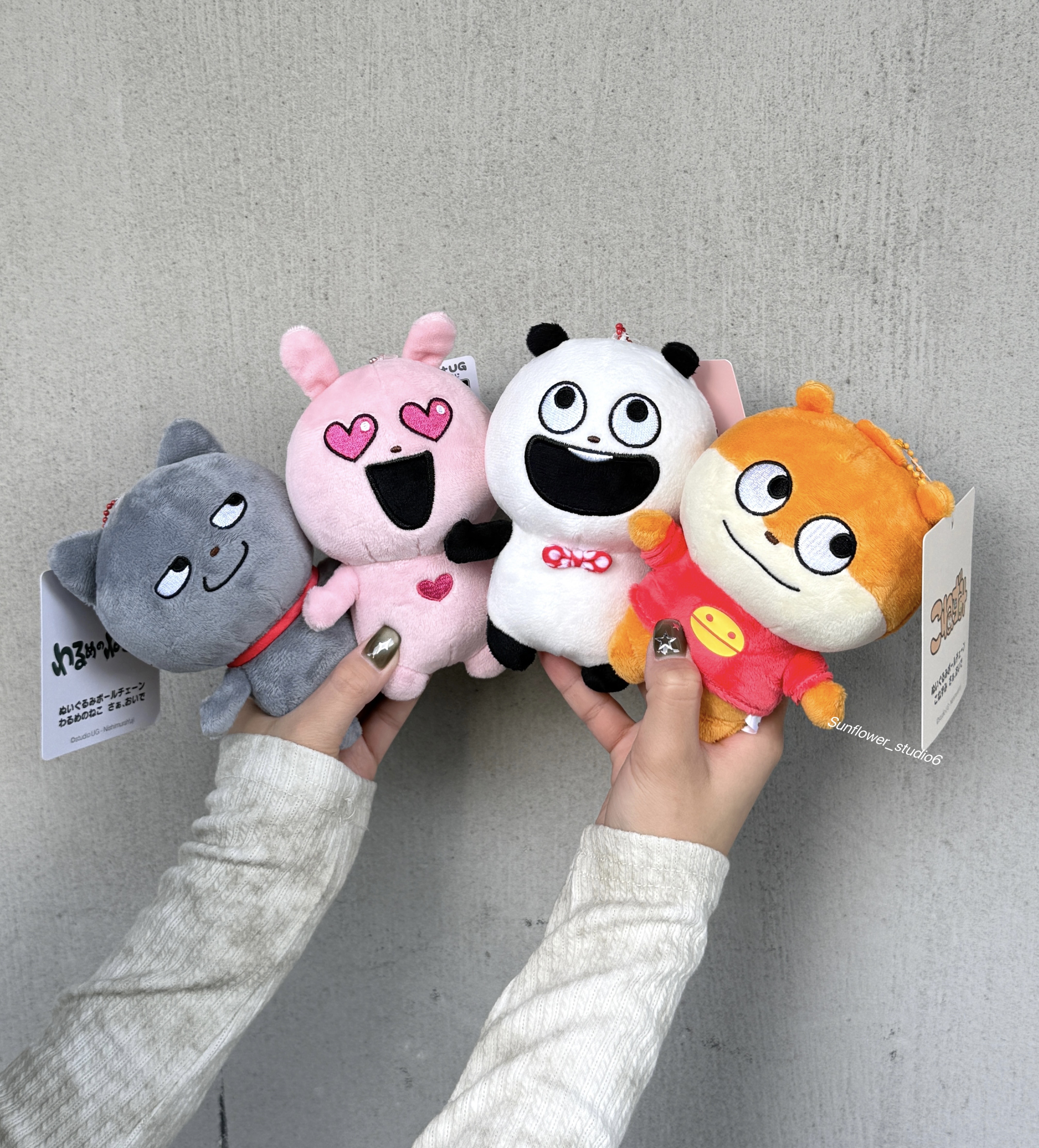 日本🇯🇵連線 NISHIMURA YUJI 西村裕二 毛絨吊飾 鑰匙圈 毛絨娃娃 坐姿娃娃 戀愛兔 開心熊貓 小老鼠 外遇兔 壞心眼貓/現貨