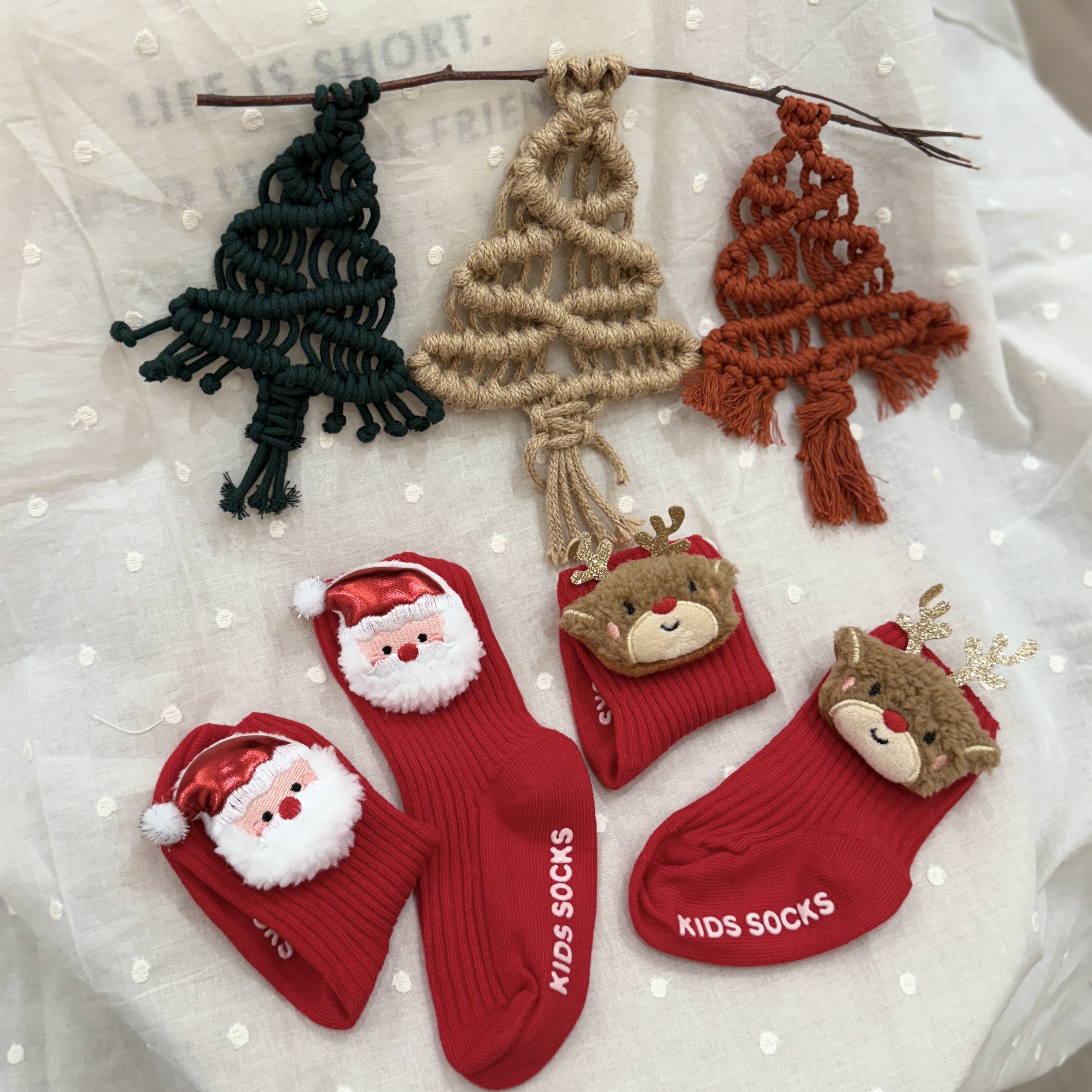 聖誕限定 小寶寶聖誕襪(兩款)