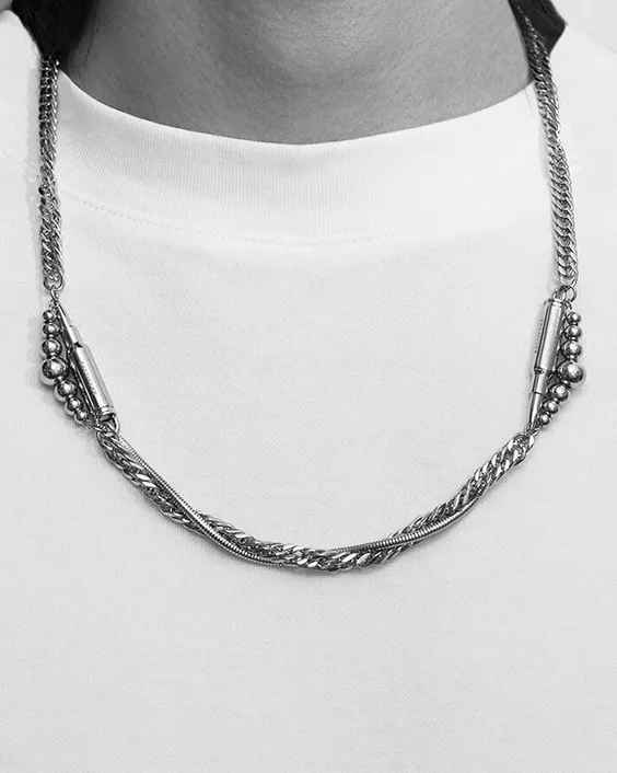 【車庫服飾】RECOVERY 子彈漸變項鍊