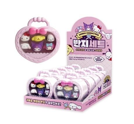 (現貨)🇰🇷韓國直送～Sanrio 戒指套裝