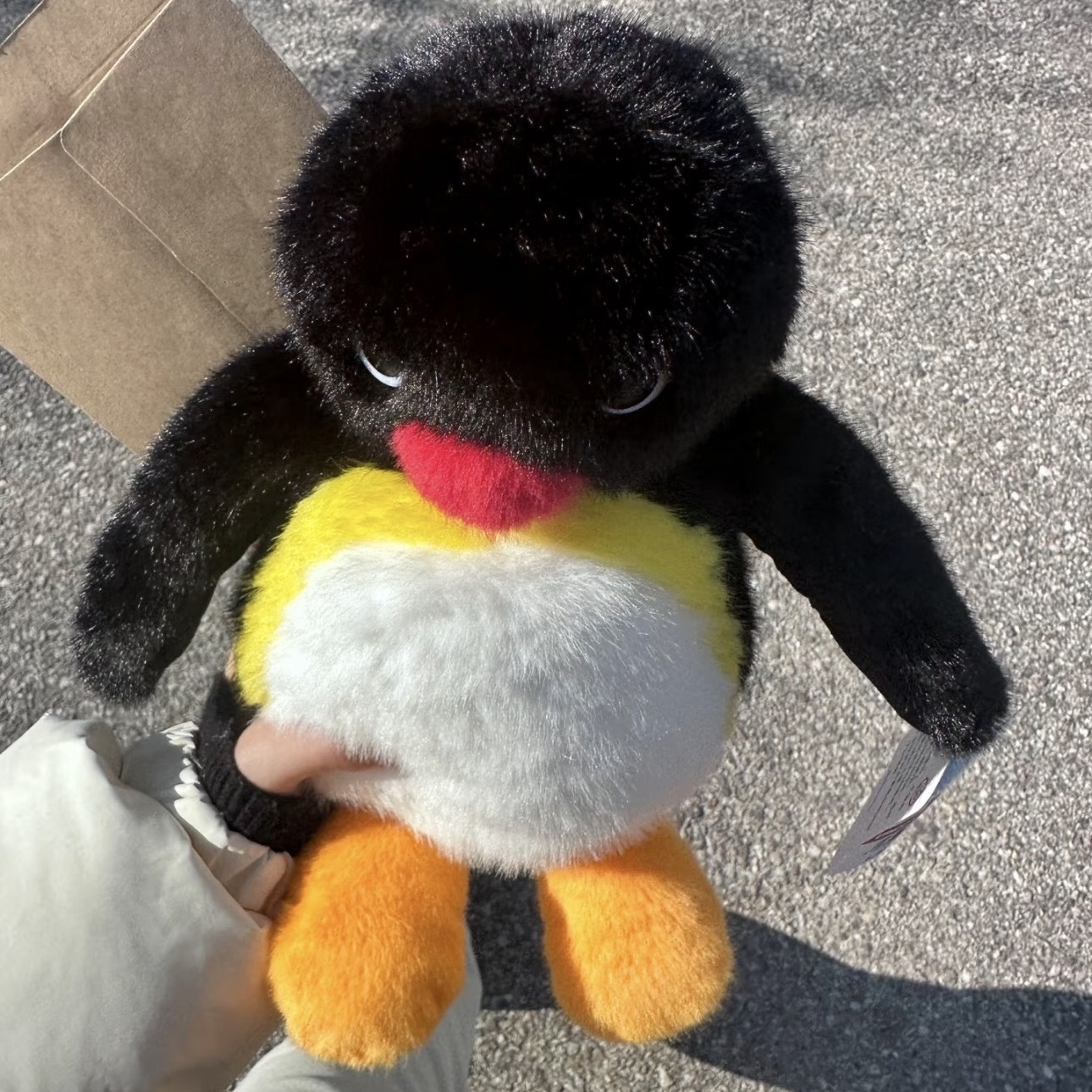 PINGU 企鵝家族 超能力系列 炸毛玩偶 公仔 可愛 毛絨 送禮