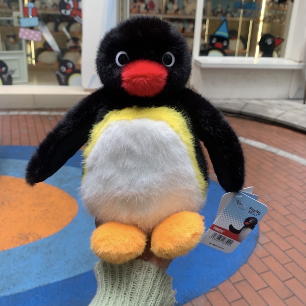 PINGU 企鵝家族 超能力系列 炸毛玩偶 公仔 可愛 毛絨 送禮