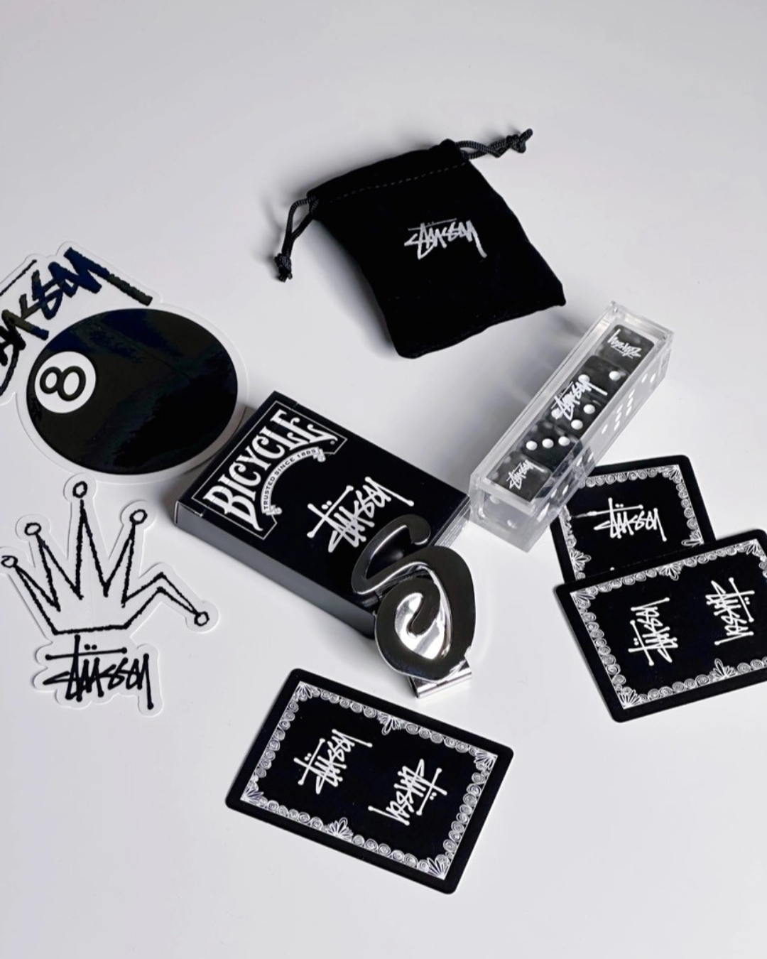 <現貨-經典絕版品補貨啦💸>STUSSY SWIRLY S MONEY CLIP 經典 大S 字母 鈔票夾 錢夾