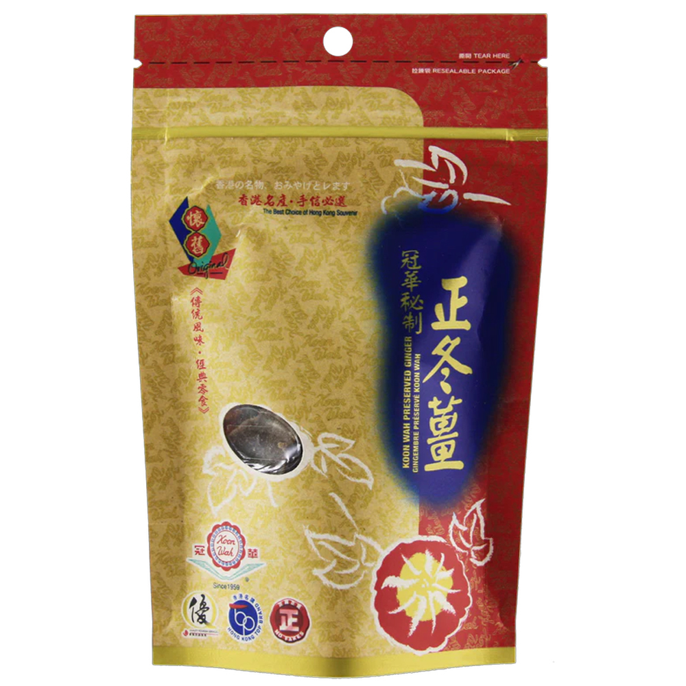 冠華食品 - 秘製正冬薑 38g- kw09