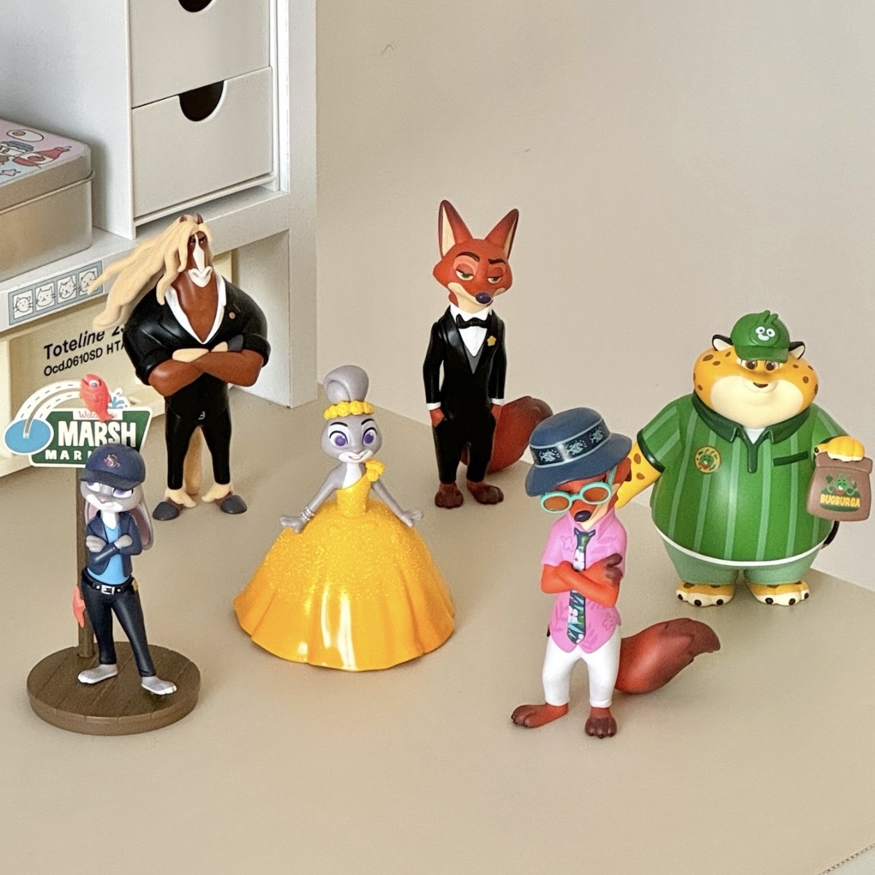 動物方城市2 新旅程 手辦 公仔 盲盒 茱蒂 尼克