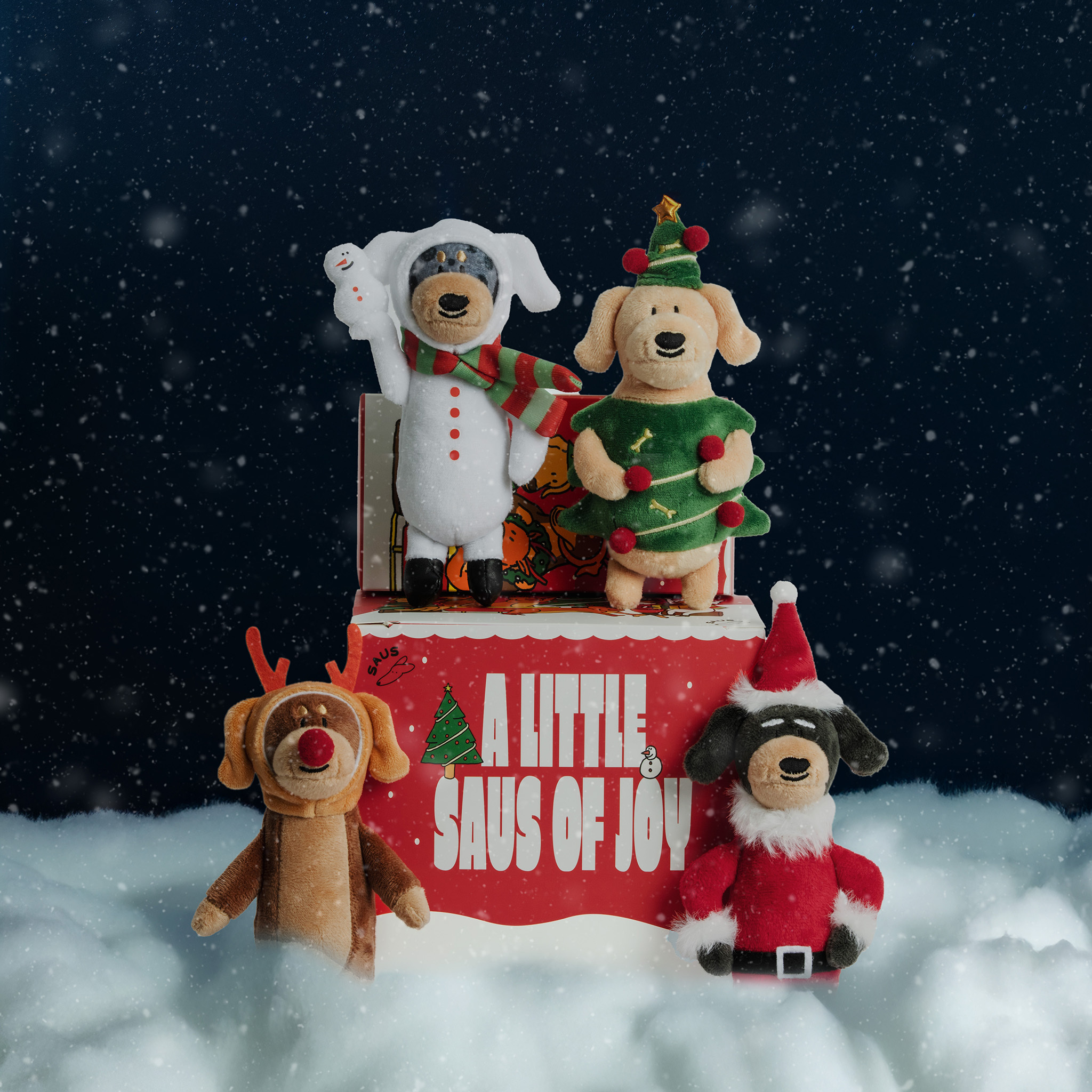 <快速出貨> 🇹🇭 泰國 臘腸狗勾 聖誕限定盲盒 吊飾