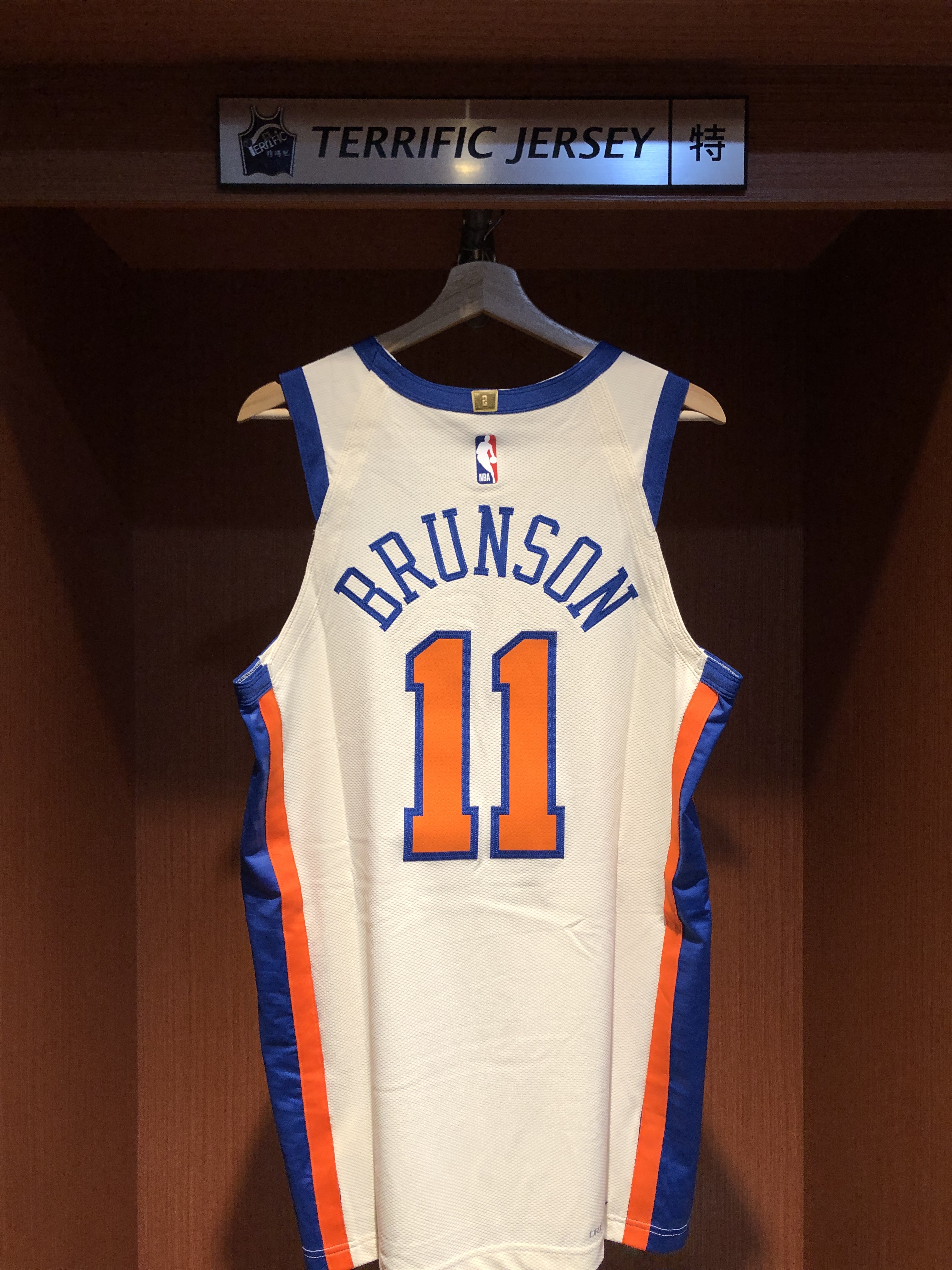 NBA球衣 Jalen Brunson 紐約尼克城市 25-26 City Nike Authentic 球員版 電繡 全新