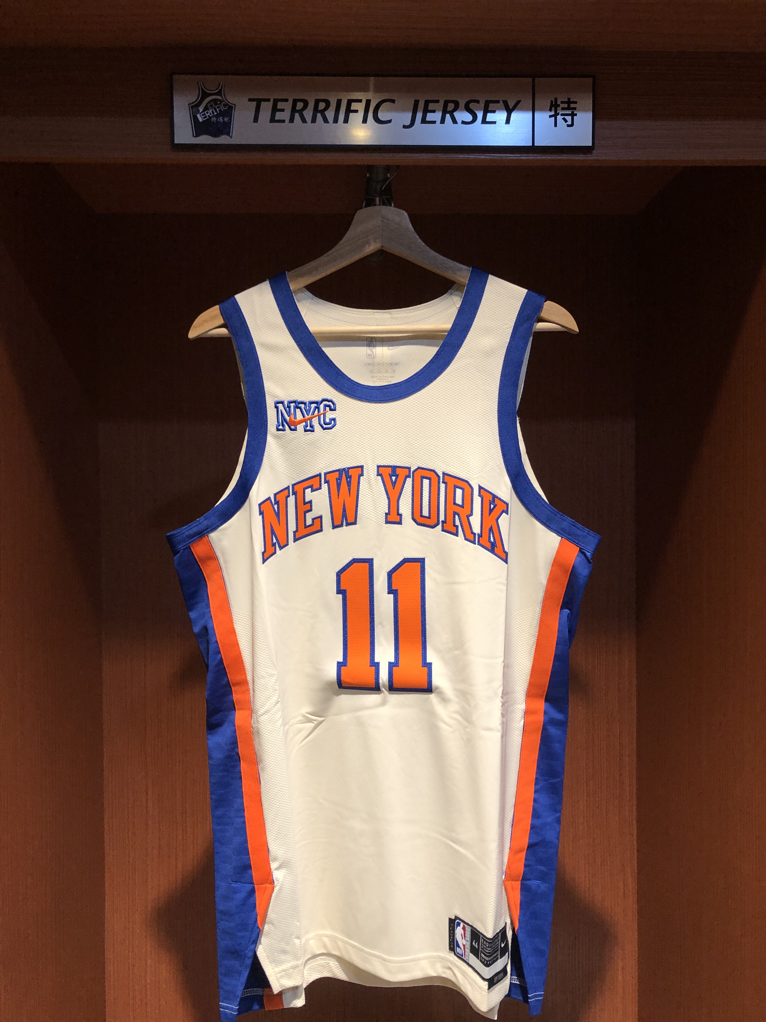 NBA球衣 Jalen Brunson 紐約尼克城市 25-26 City Nike Authentic 球員版 電繡 全新