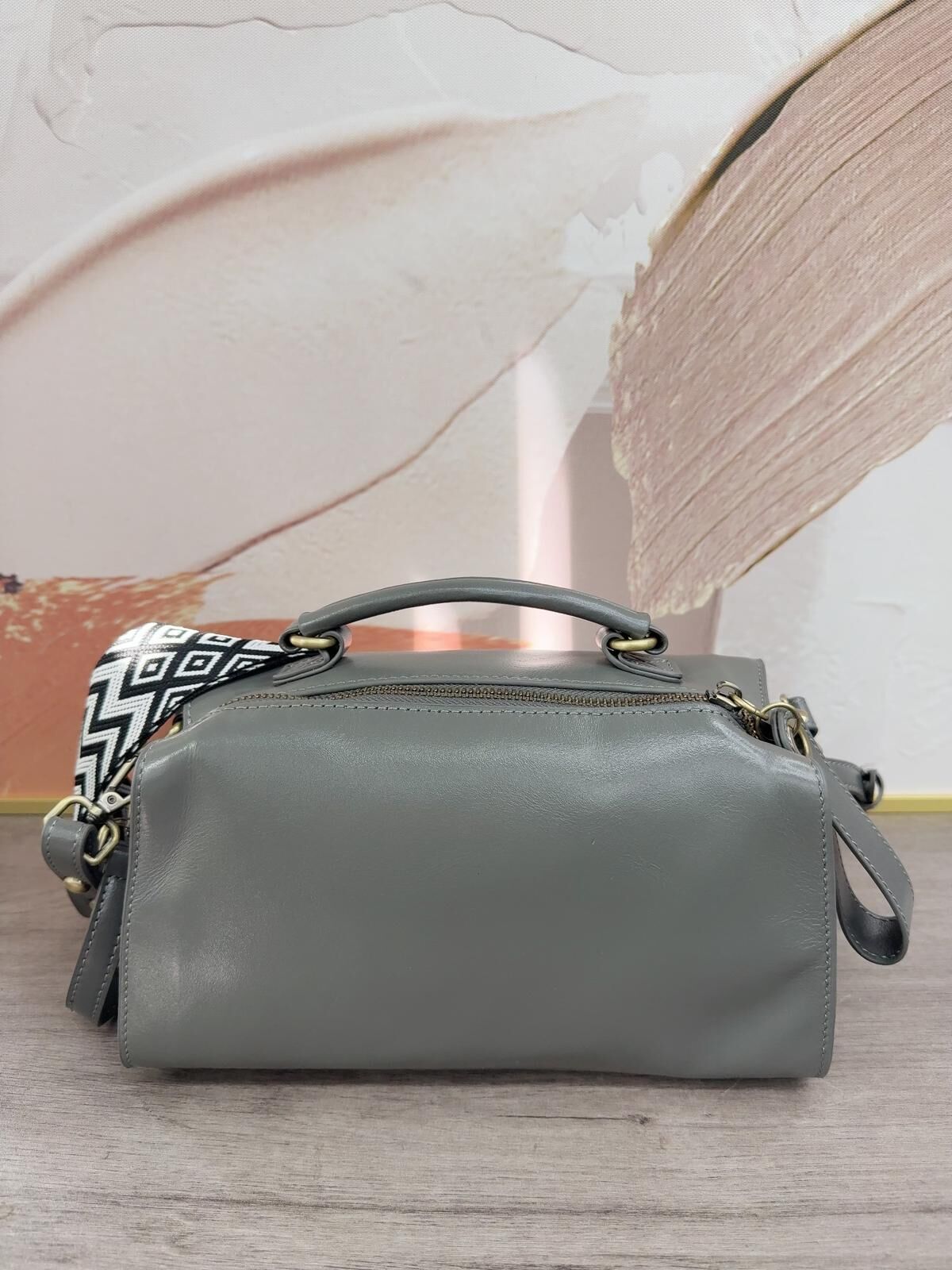 韓國真皮袋~126AK