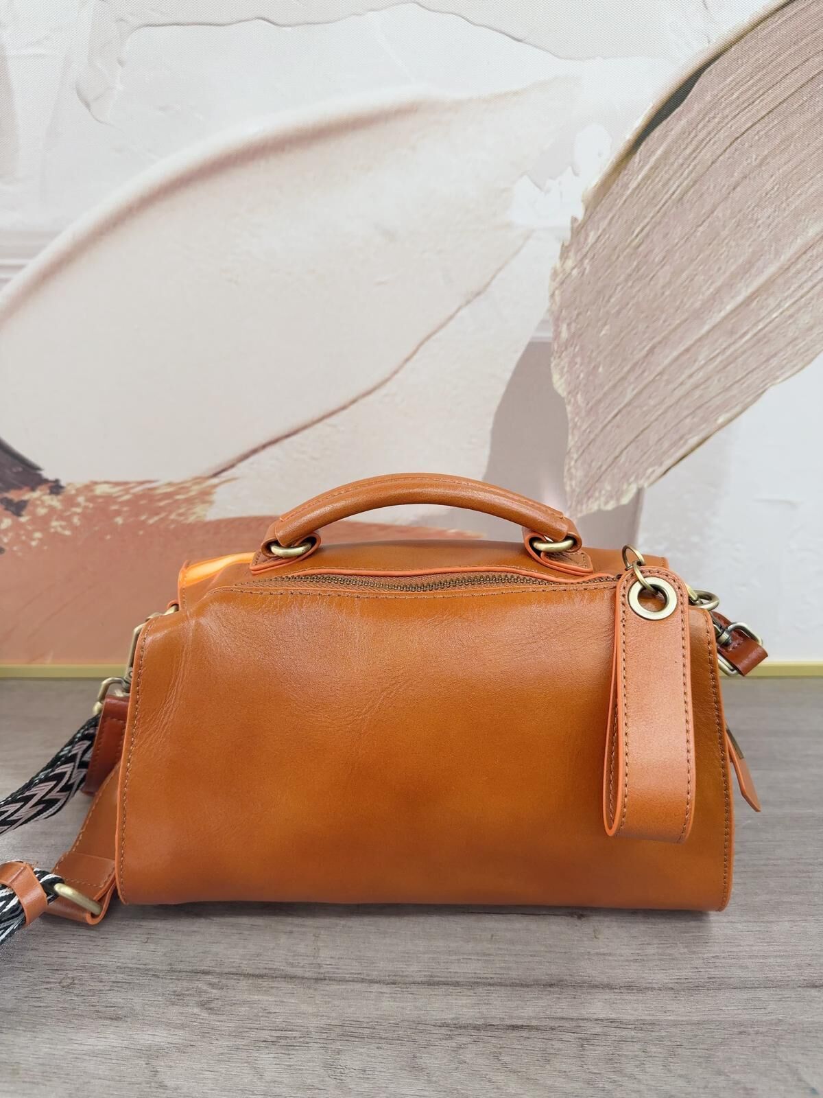 韓國真皮袋~126AK