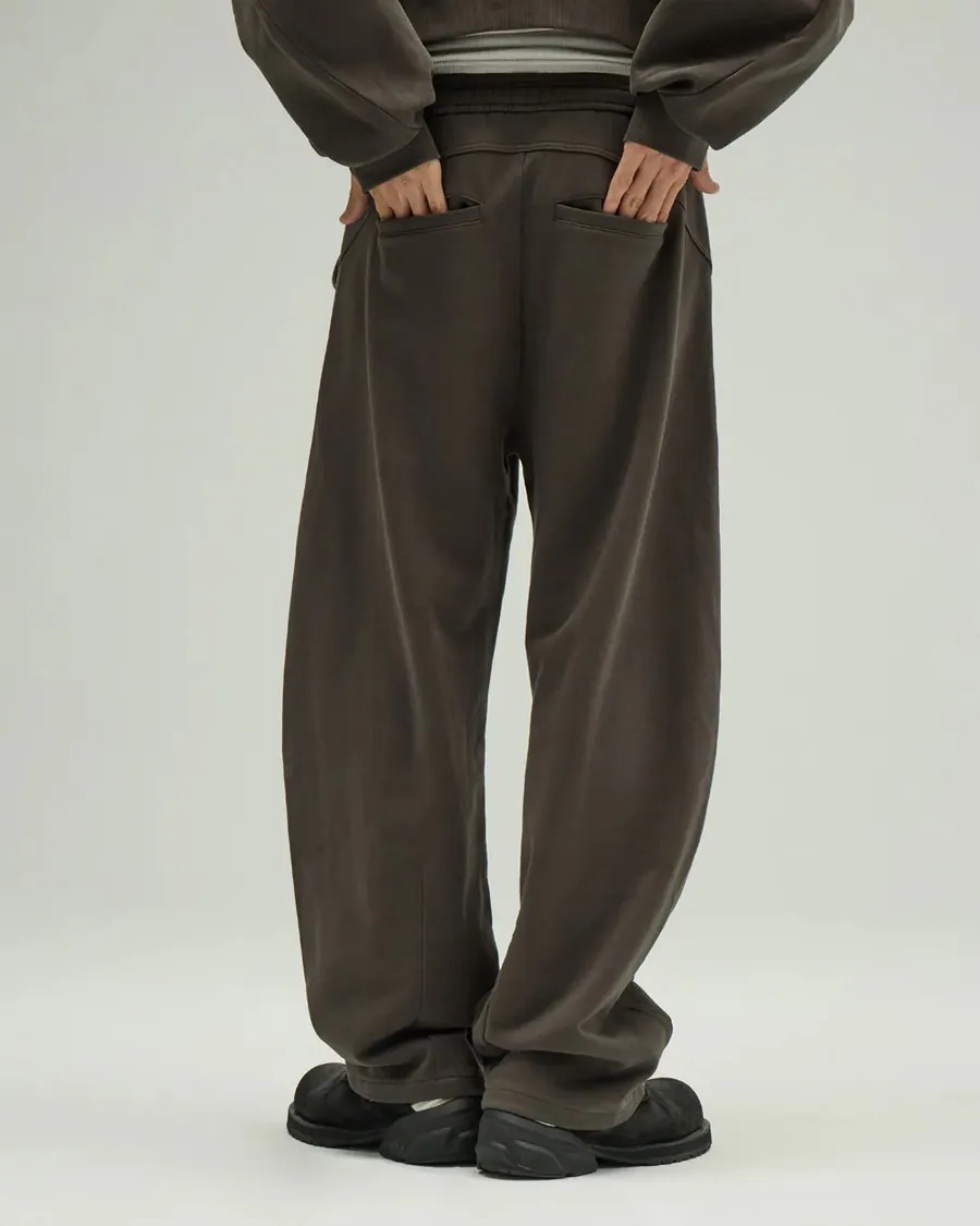 SILVER NINE Curved Graphic Pants