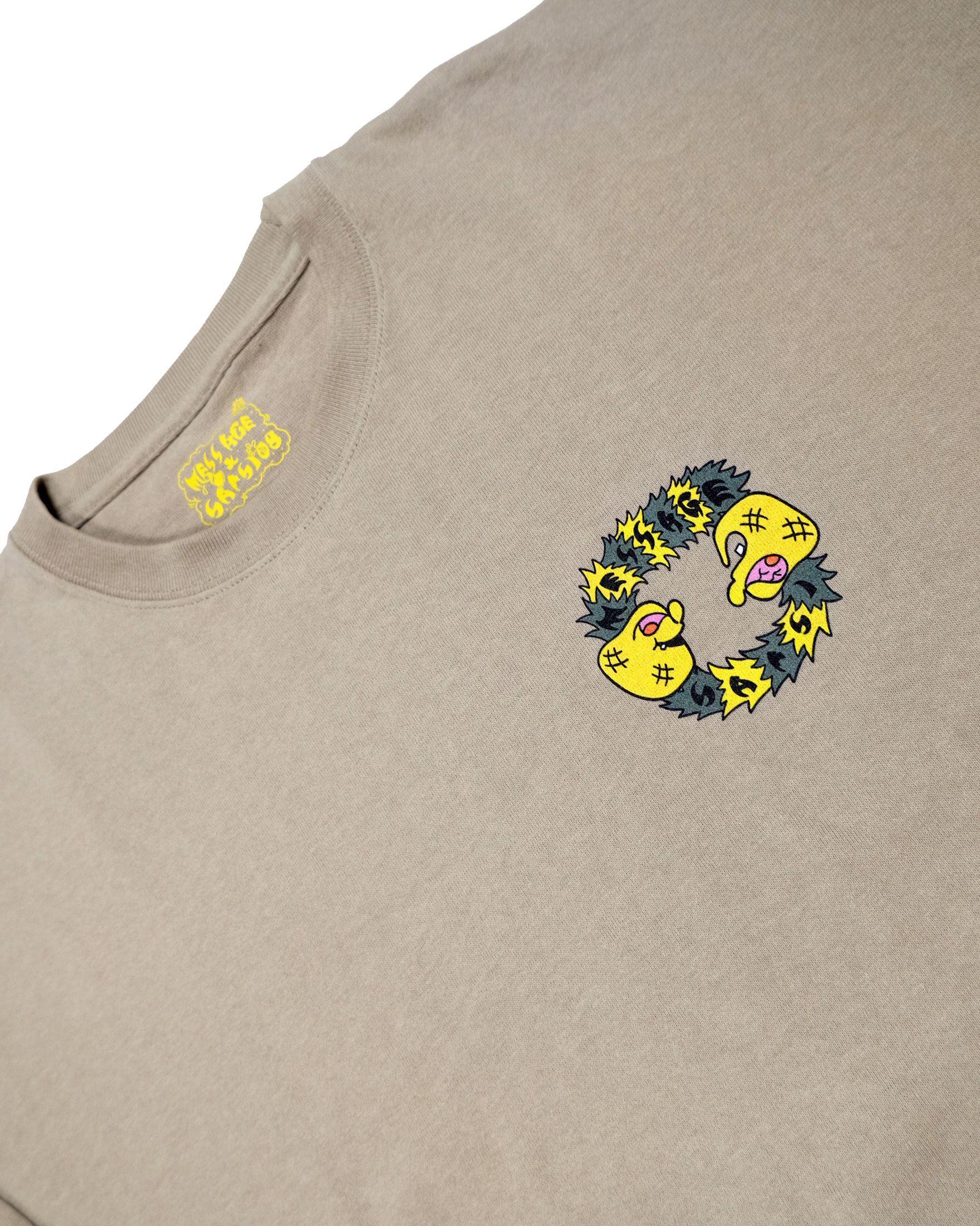 Mess-age x Sars108 Longsleeve - Khaki