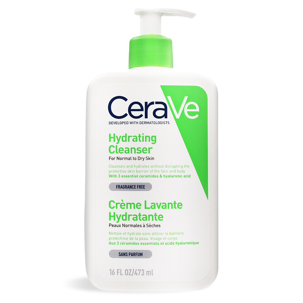 CeraVe 適樂膚 輕柔保濕潔膚露(473ml)-國際航空版