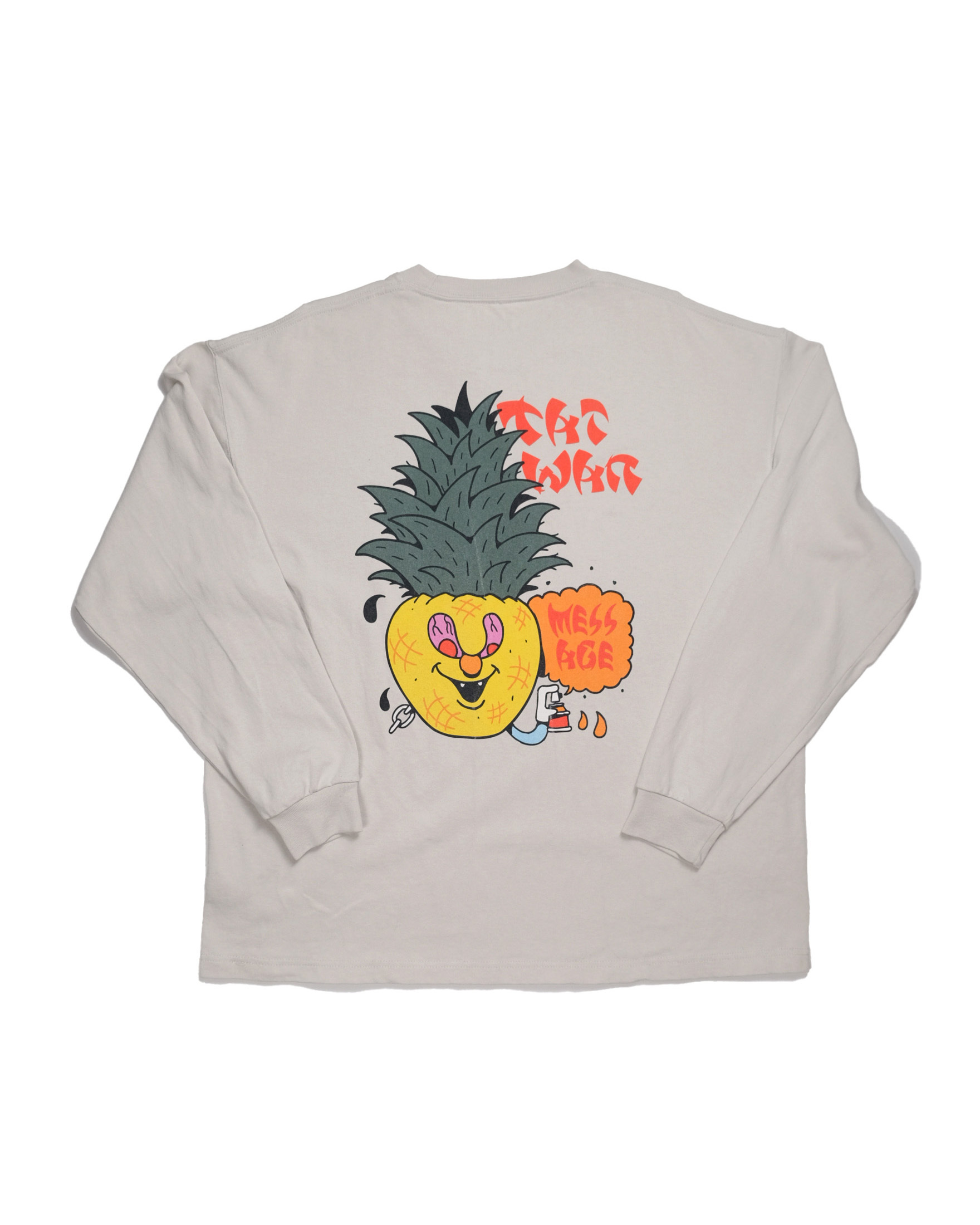 Mess-age x Sars108 Longsleeve - Gray