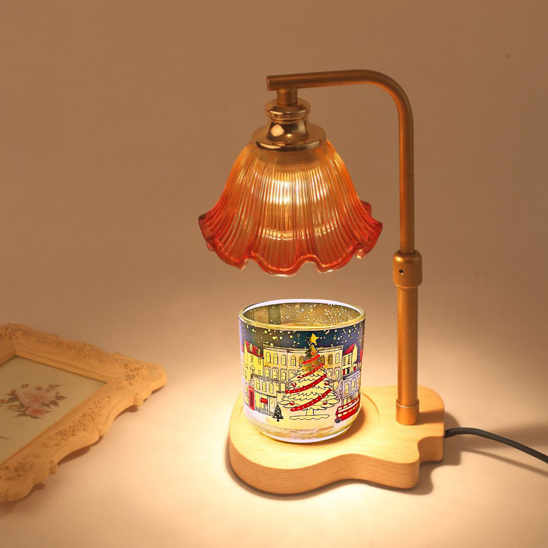 聖誕復古花瓣香薰枱燈