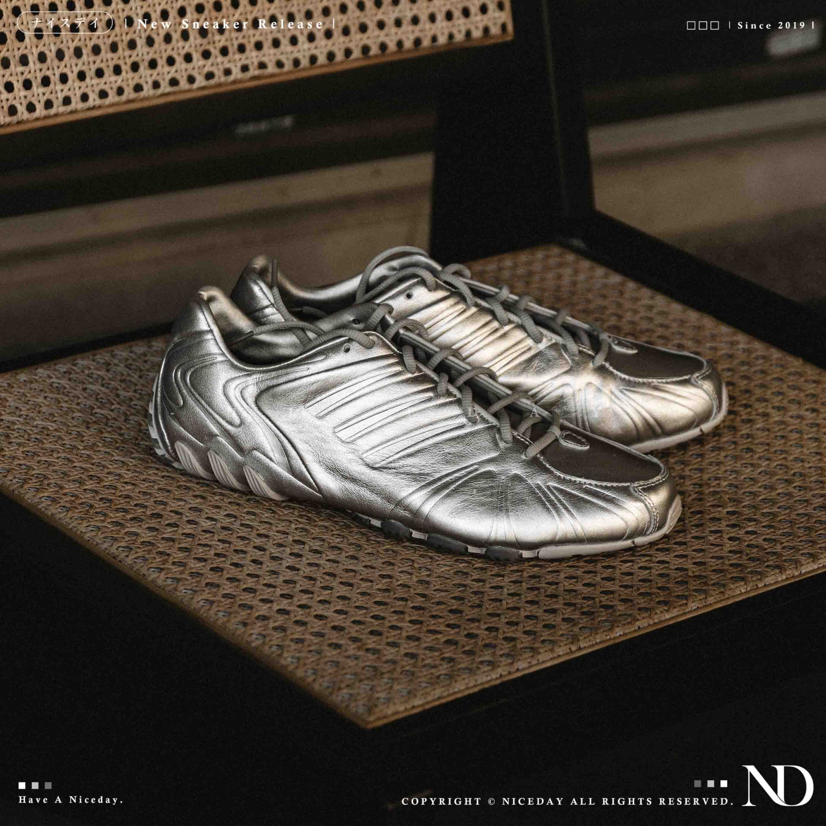 NICEDAY 代購 Adidas Ghost Sprint Silver Metallic 銀色 金屬 金銀 銀 復古 薄底 JQ6439